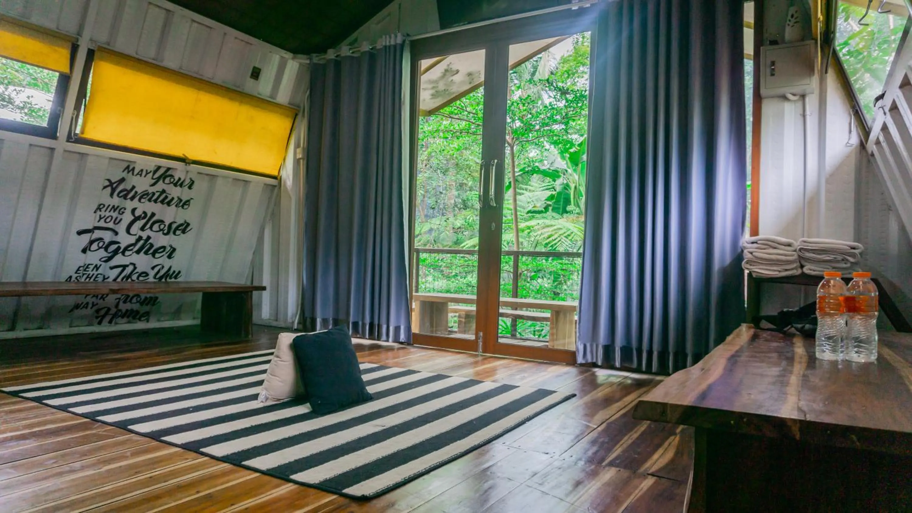 Property building in Hau Eco Lodges Citumang Pangandaran