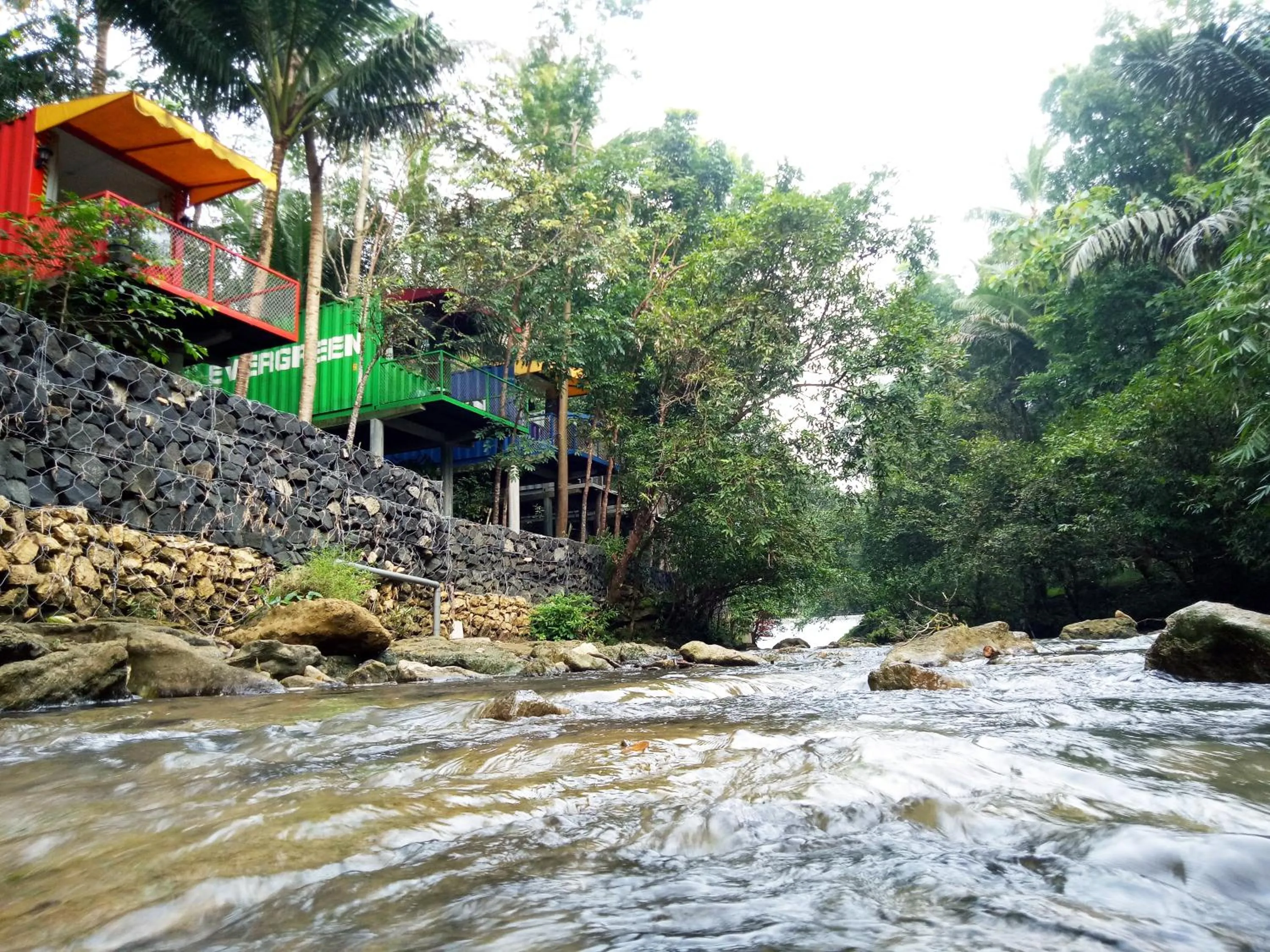 Property building in Hau Eco Lodges Citumang Pangandaran