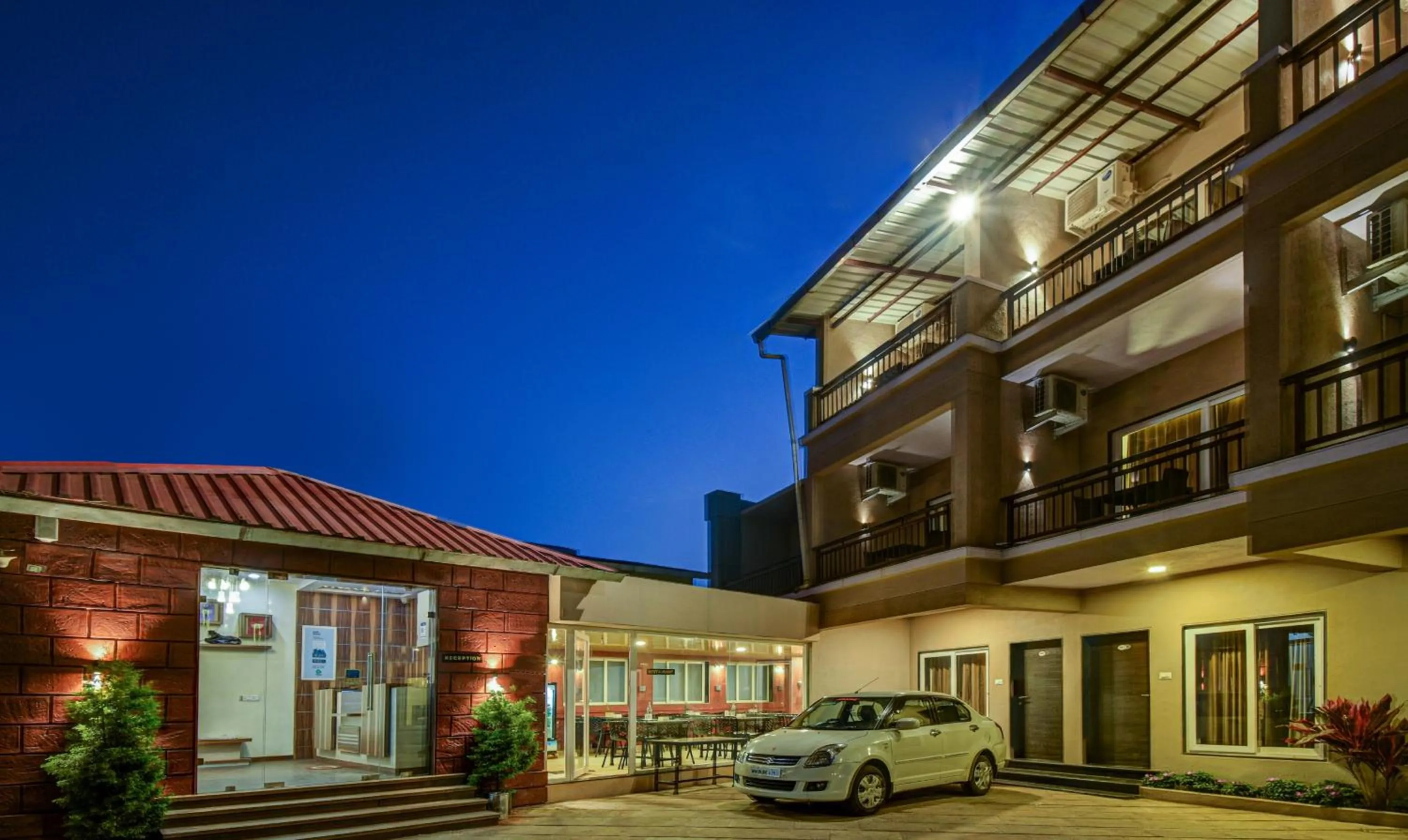 Property building in Treebo JP Cottage