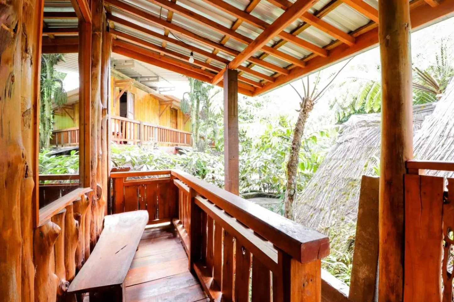 Balcony/Terrace in Rimbono Homestay