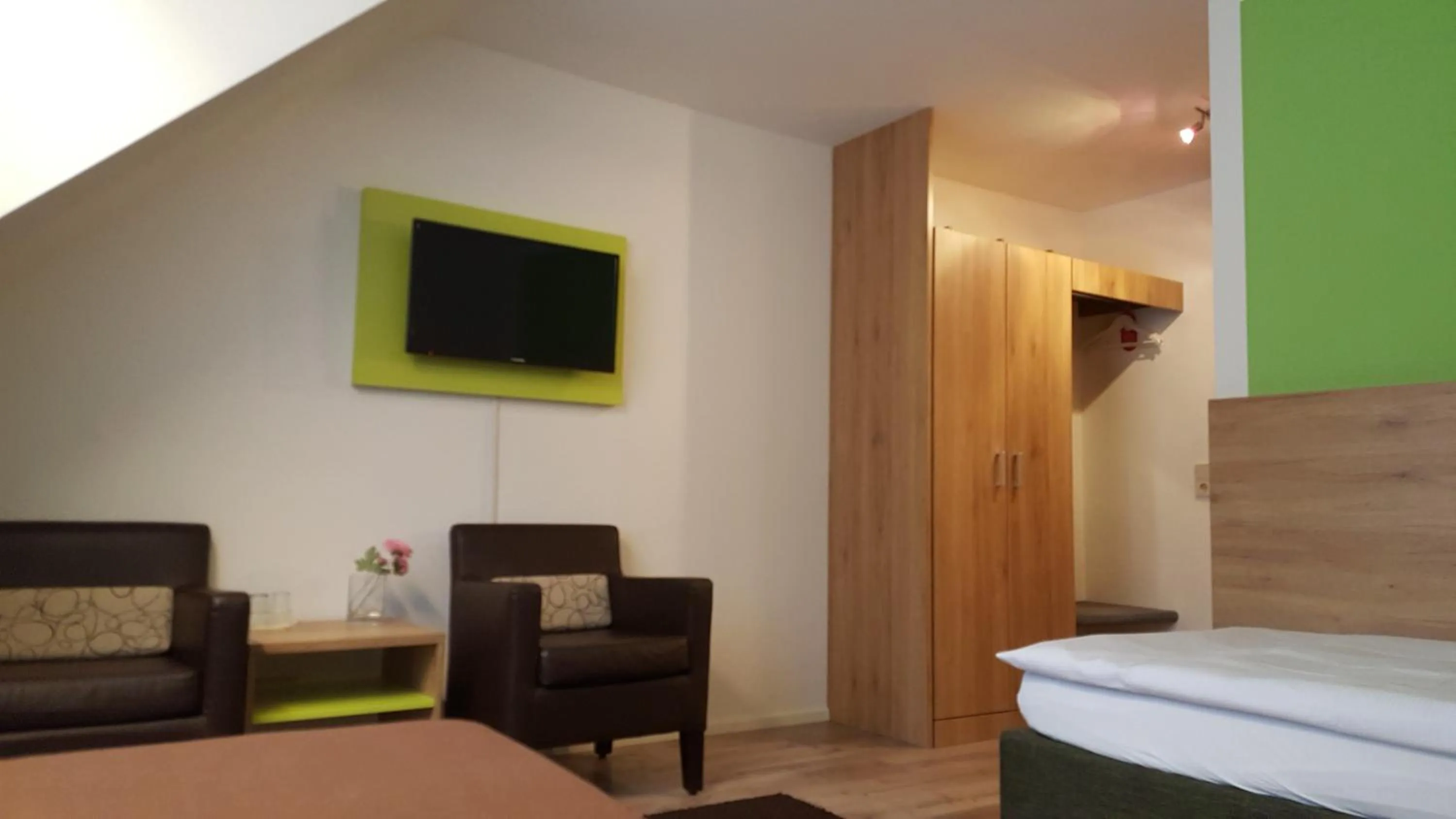 Bed in Gästehaus Ruh - Non-Smoking