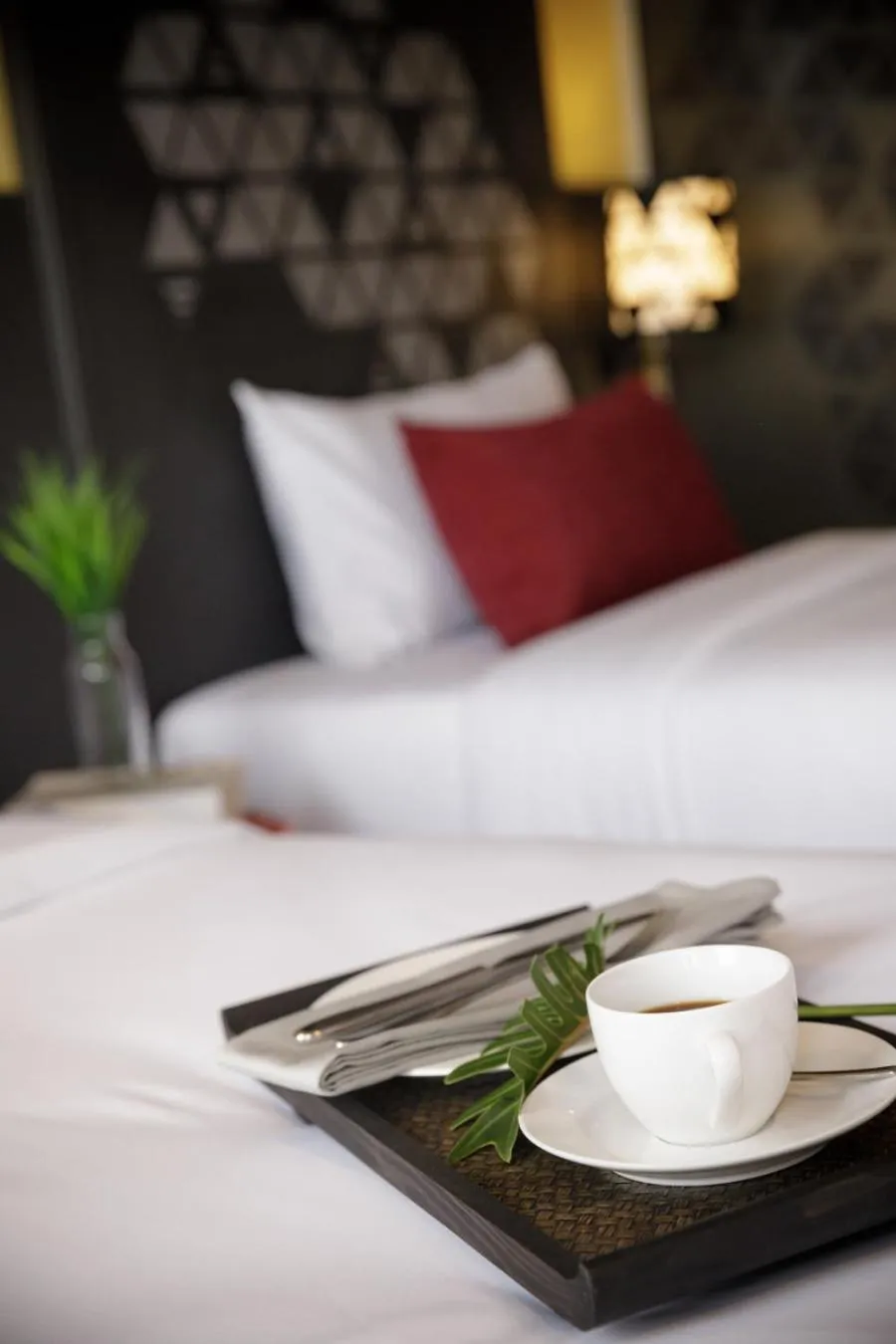 Bed in Ae Lana Chiangmai Hotel