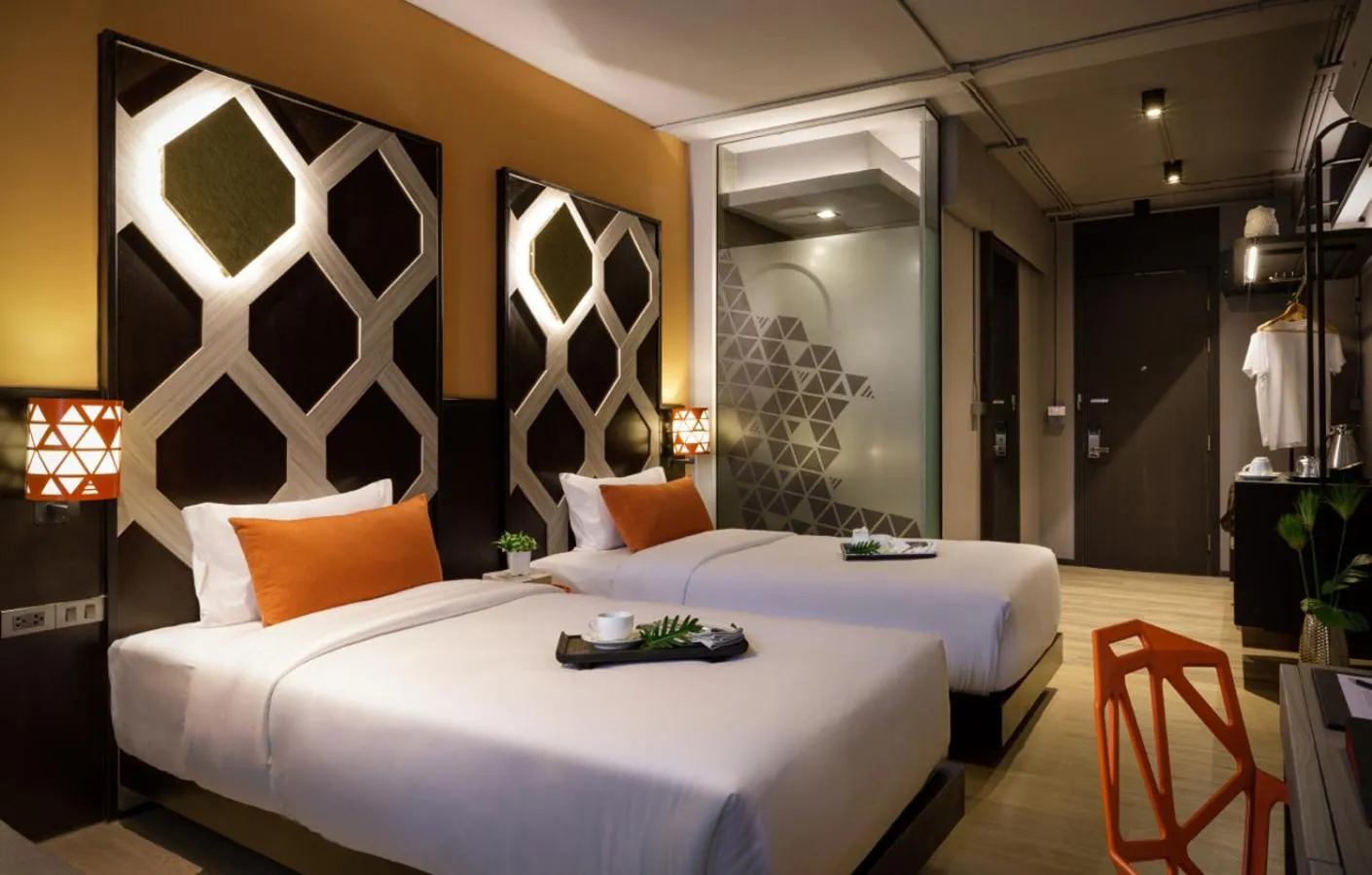 Bed in Ae Lana Chiangmai Hotel