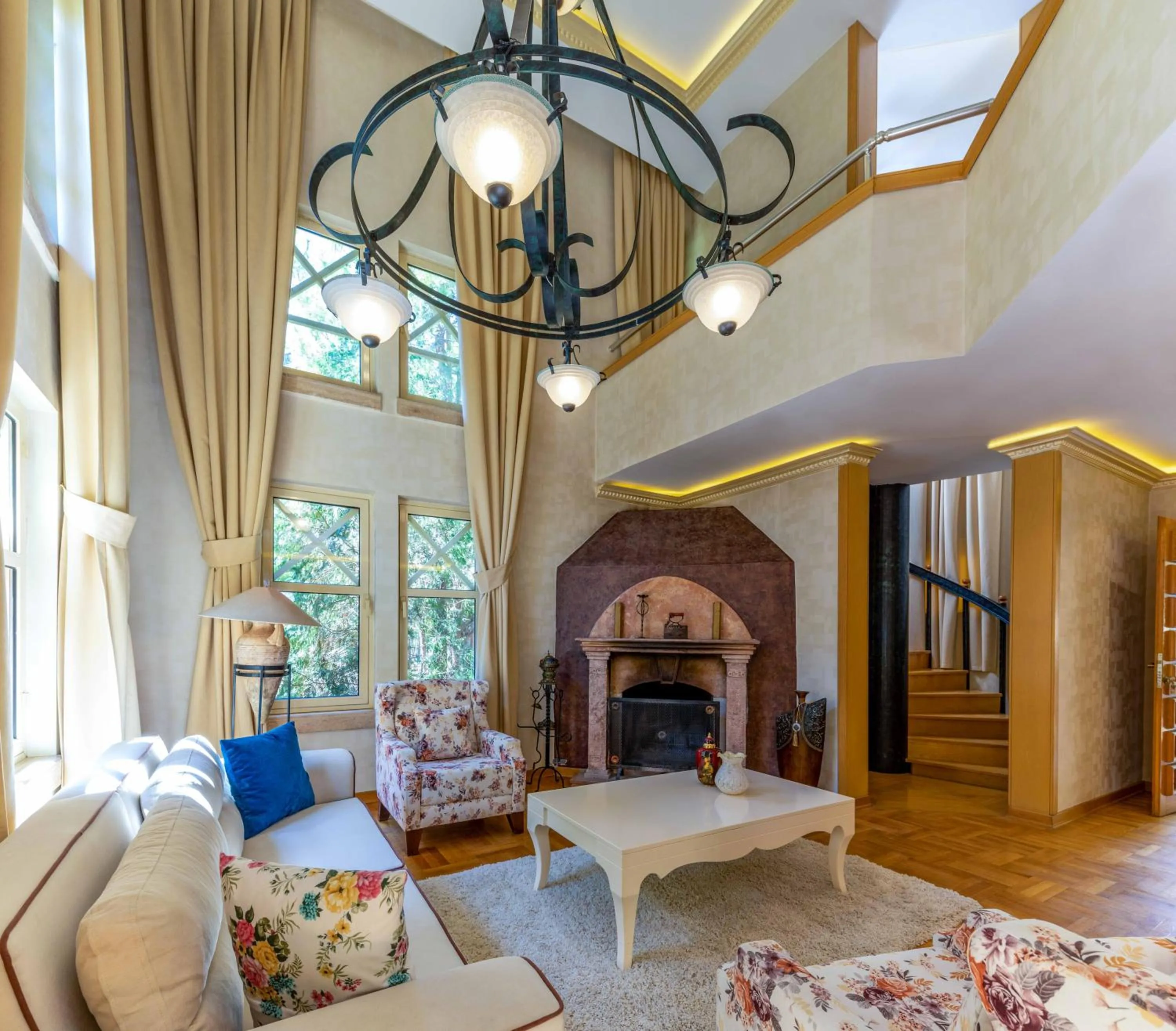 Living room in Polat Thermal Hotel