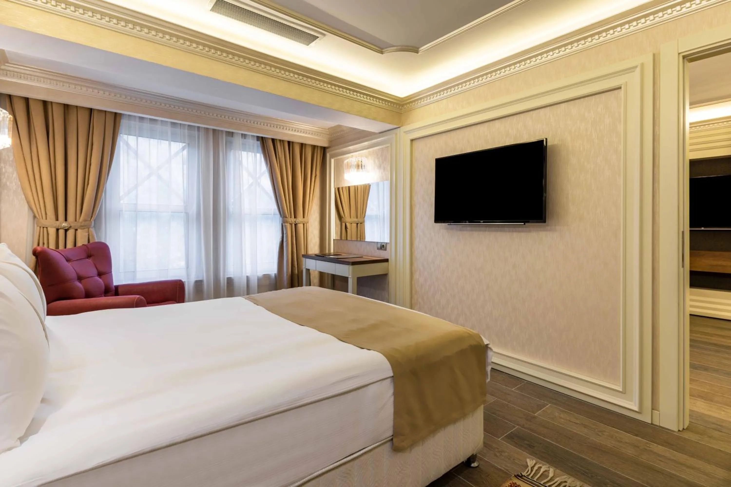 Bedroom, Bed in Polat Thermal Hotel