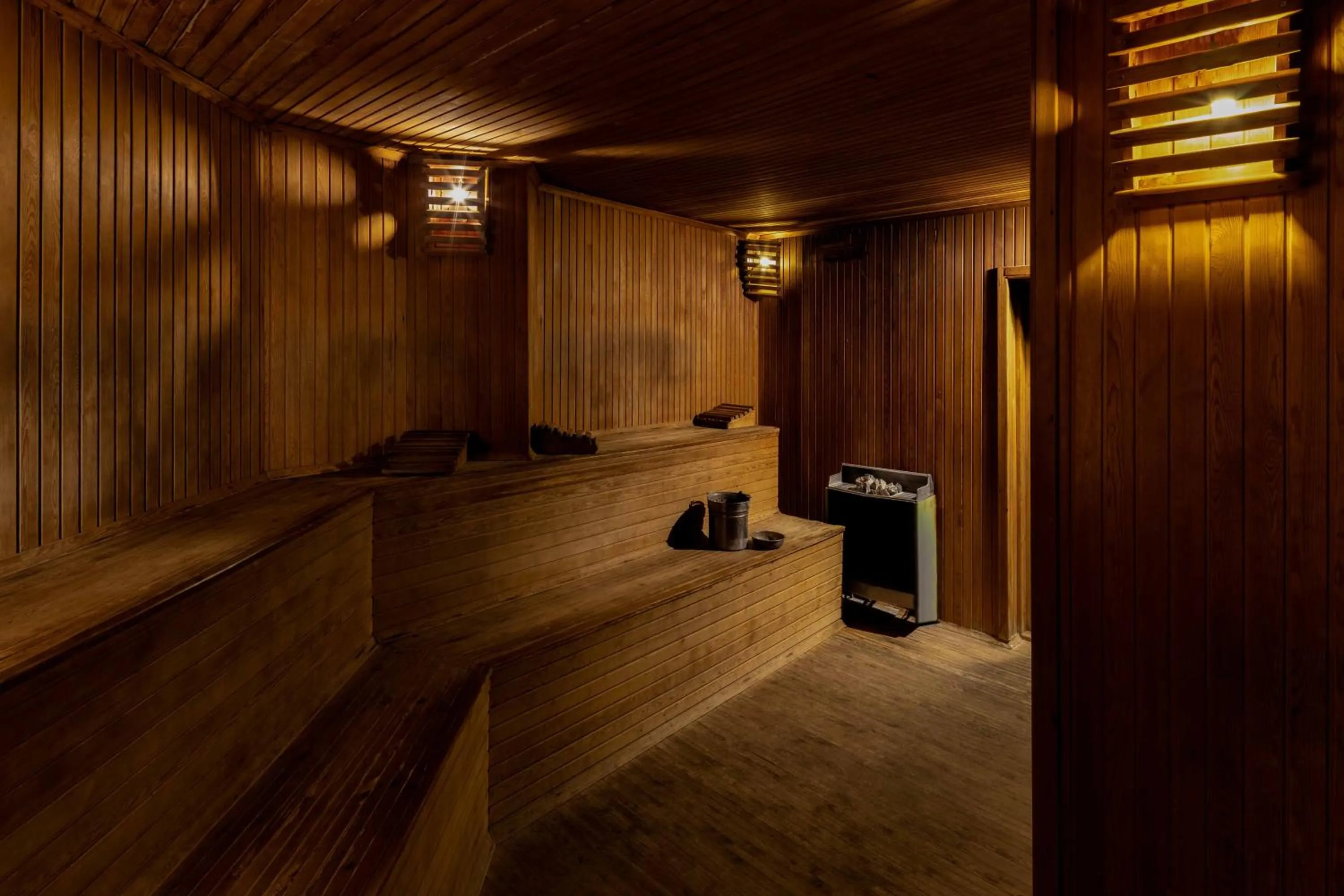 Sauna in Polat Thermal Hotel