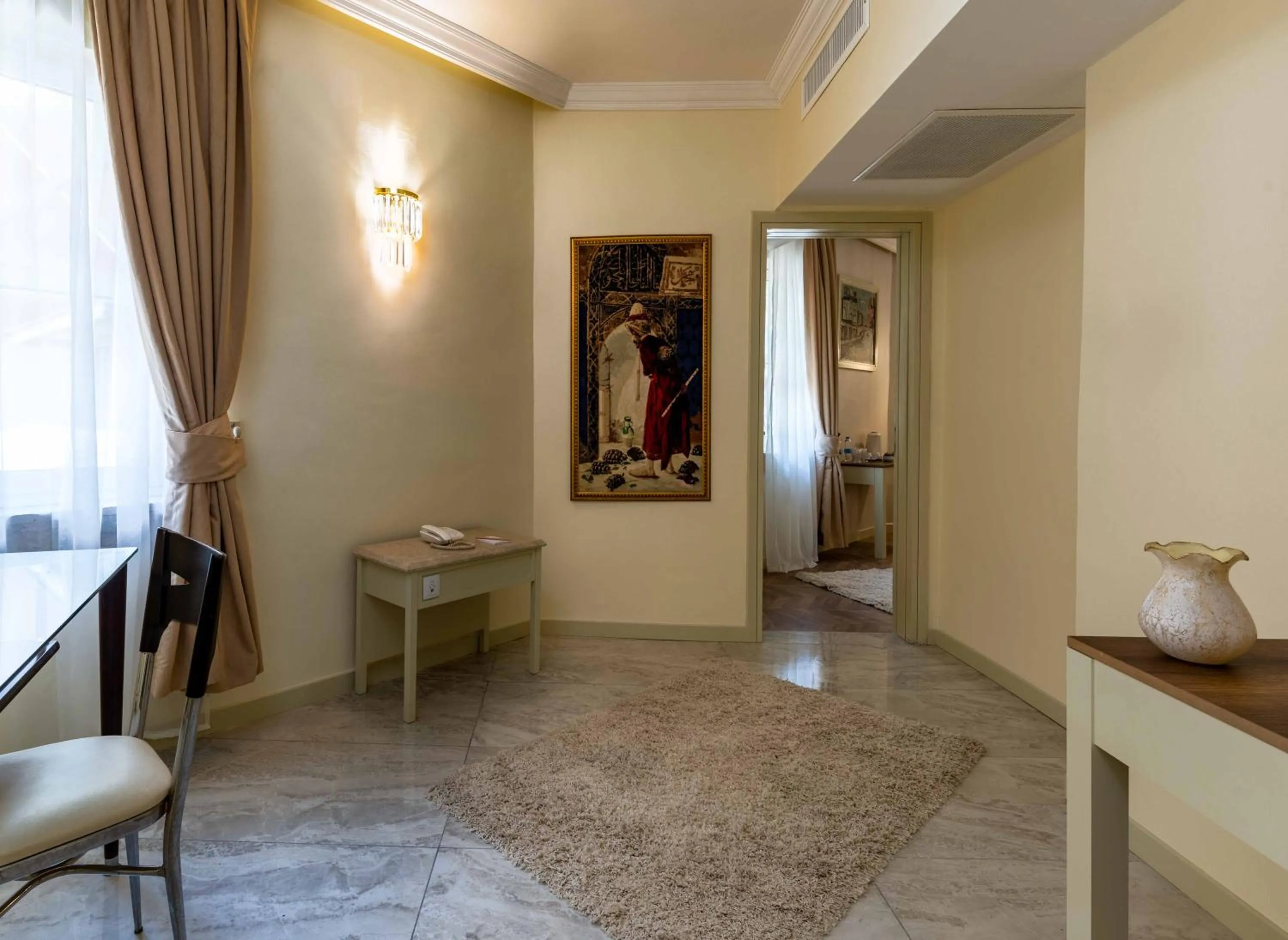 Decorative detail in Polat Thermal Hotel