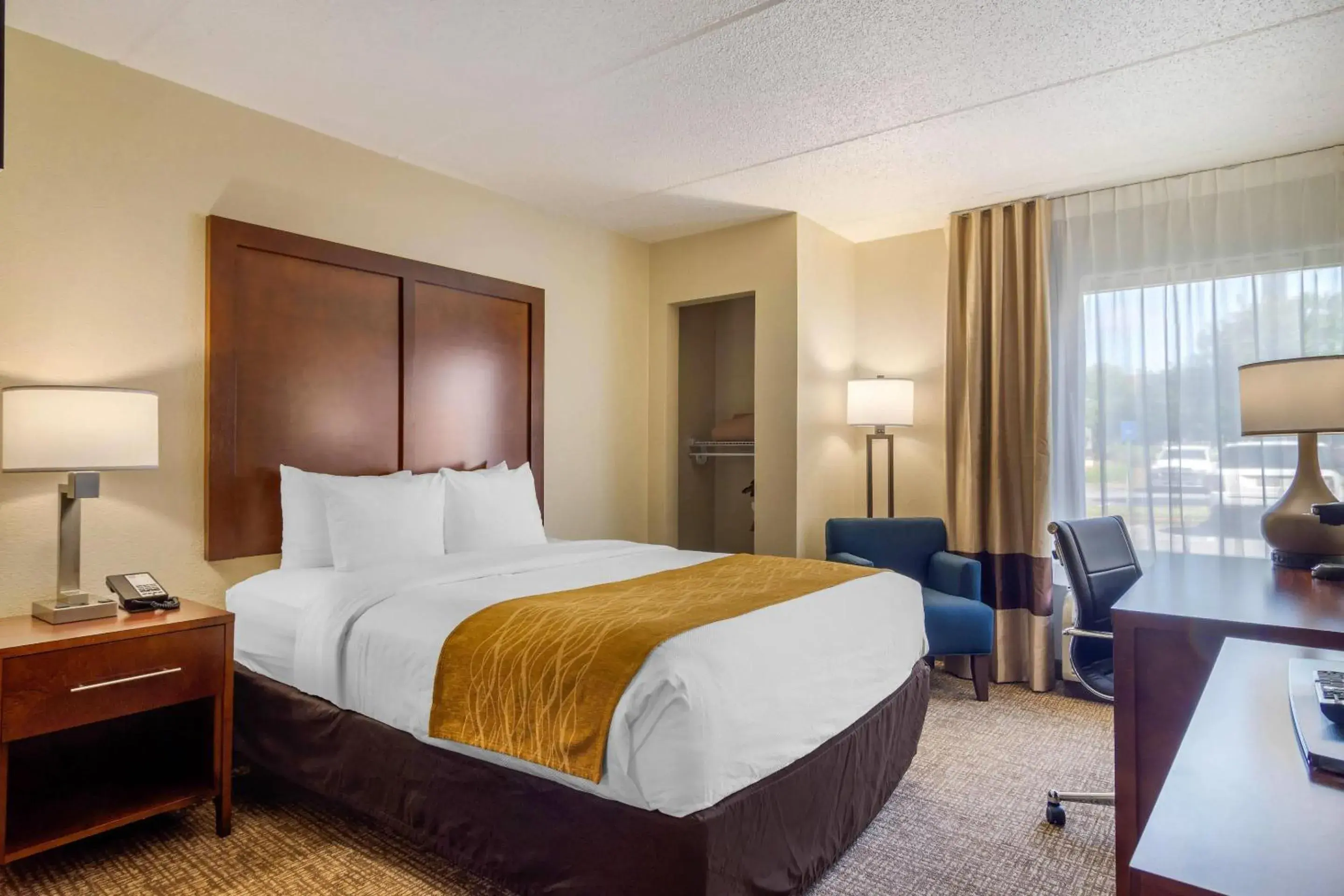 One Double Bed Room - Accessible/Non-Smoking in Comfort Inn Atlanta Airport One Double Bed Room - Accessible/Non-Smoking in Comfort Inn Atlanta Airport