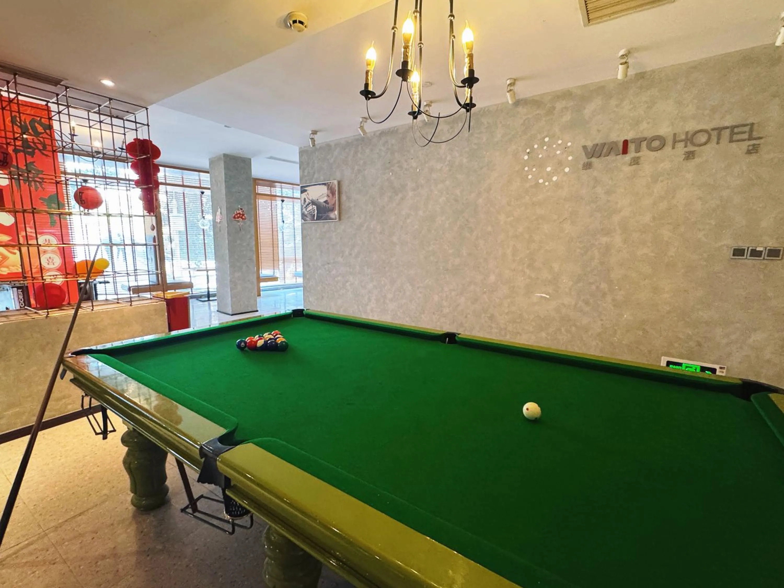 Billiard in Waito Hotel Yuexiu Park Guangzhou