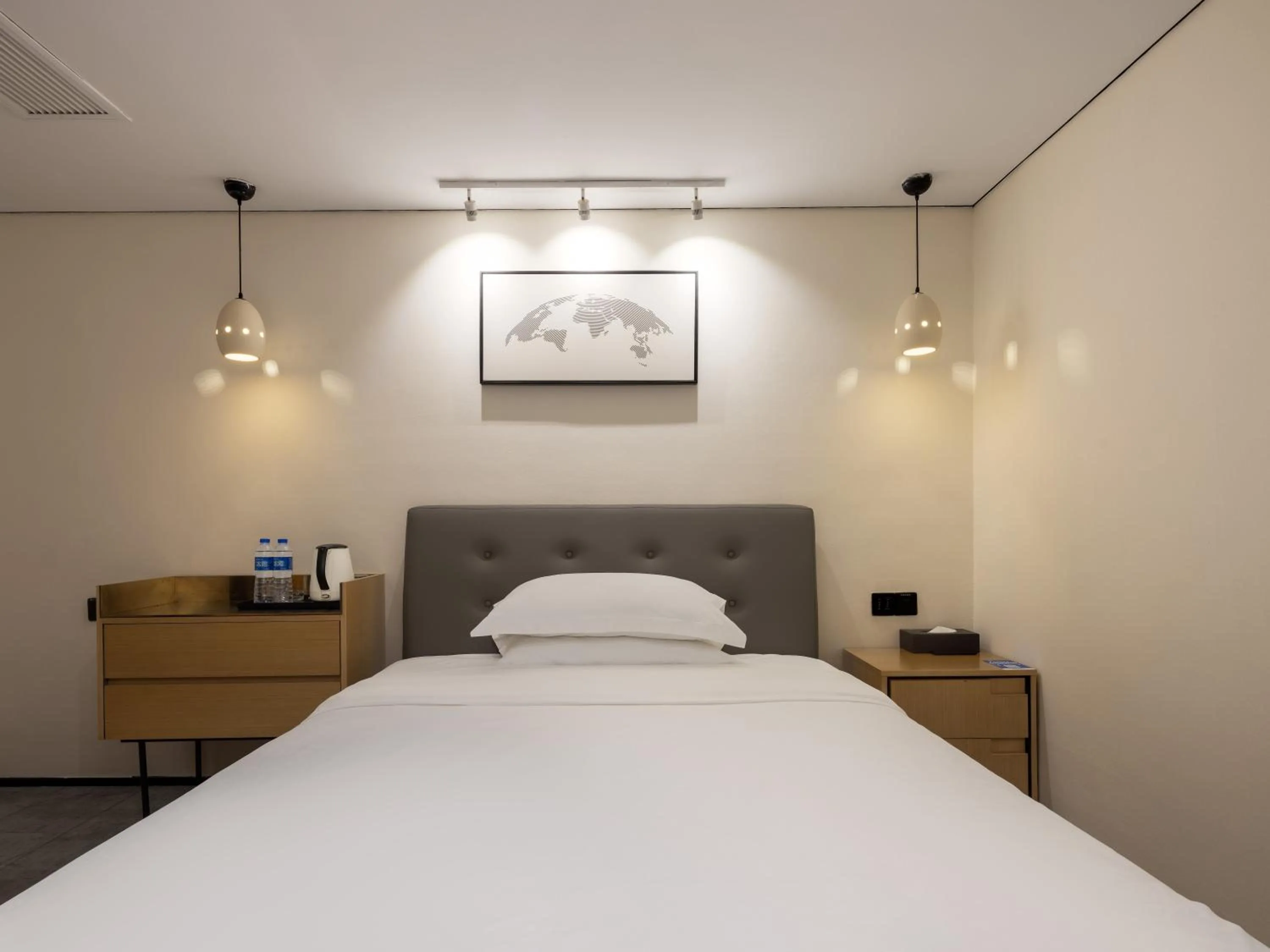 Bed in Waito Hotel Yuexiu Park Guangzhou