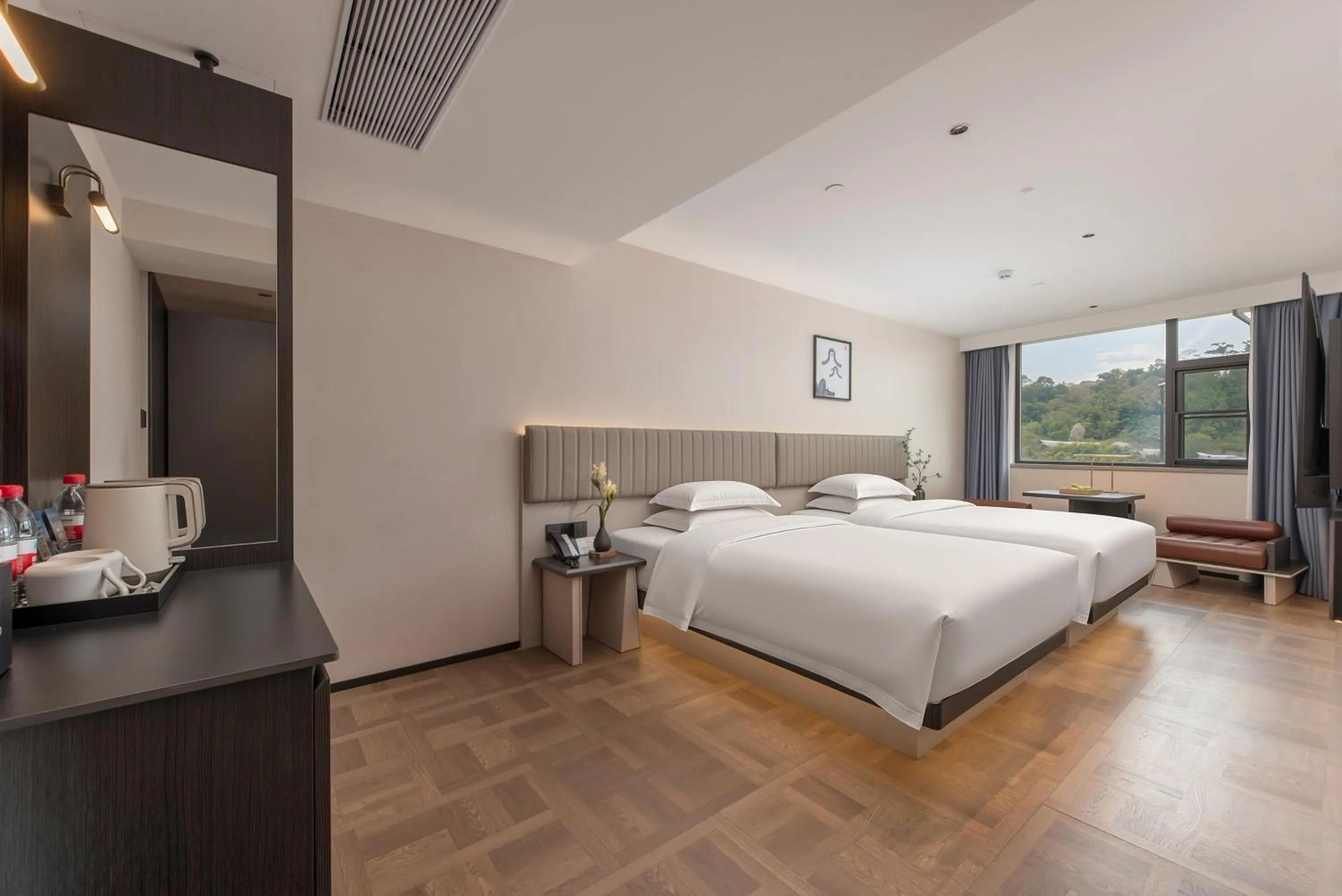 Bedroom, Bed in Waito Hotel Yuexiu Park Guangzhou