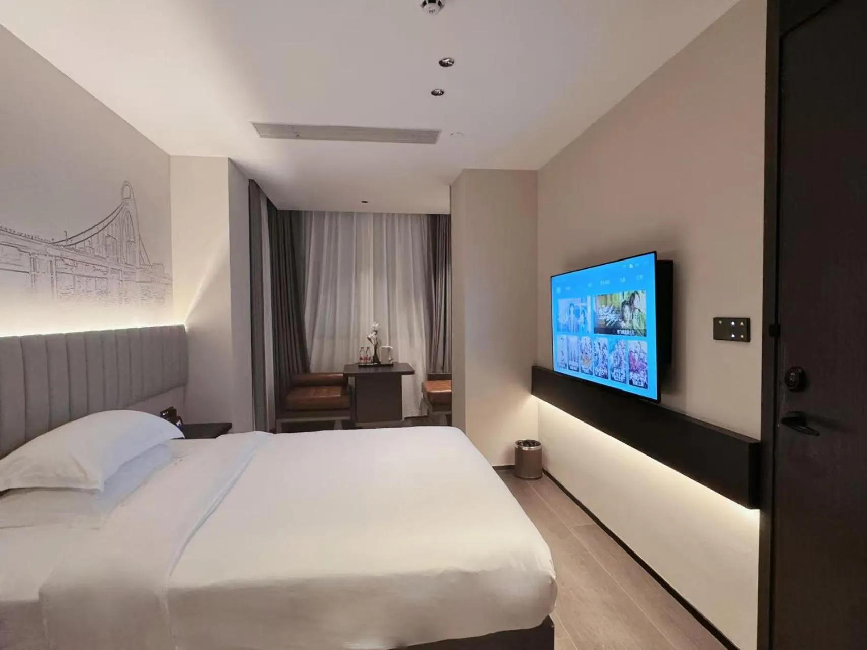 Photo of the whole room, Bed in Waito Hotel Yuexiu Park Guangzhou