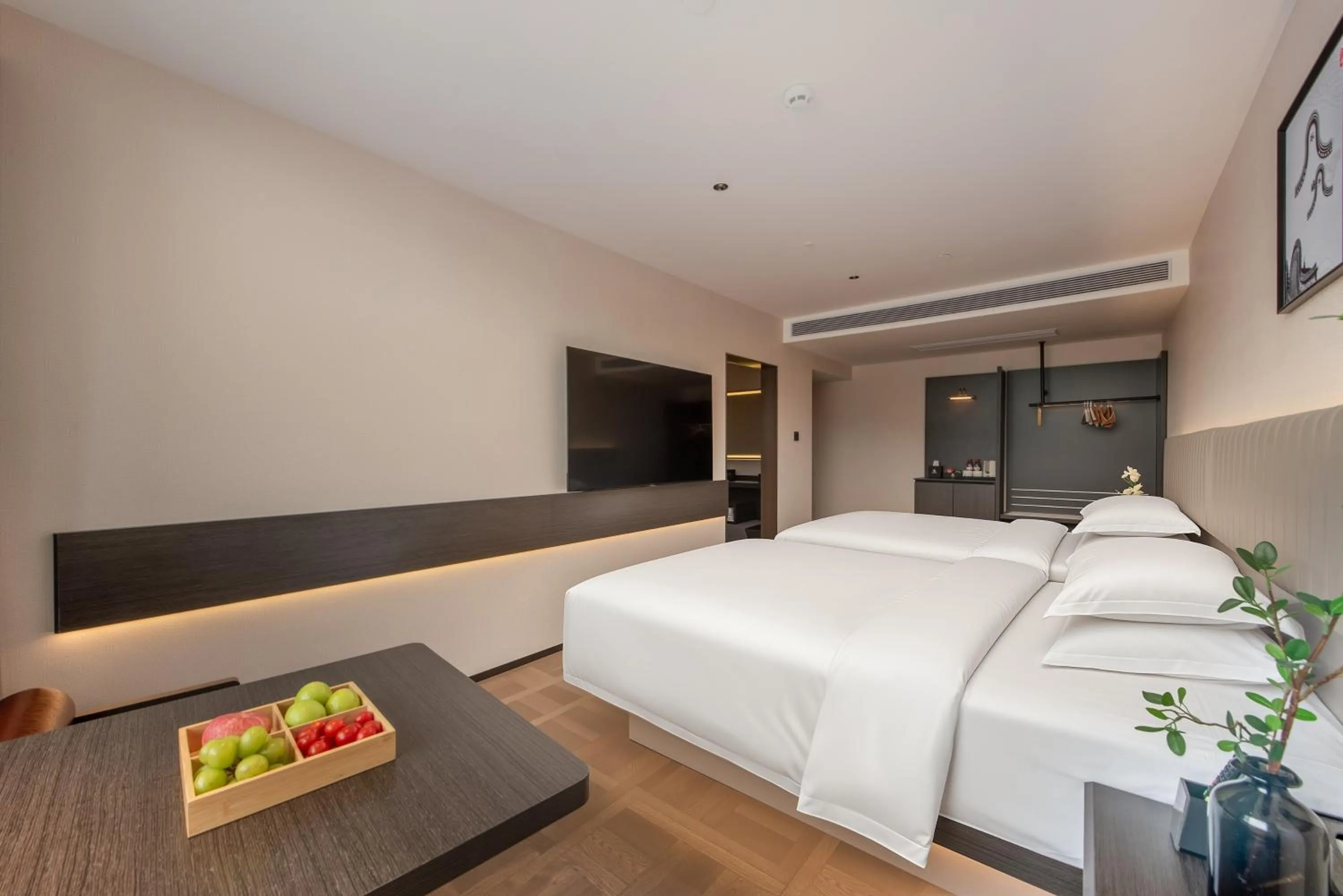 Bedroom, Bed in Waito Hotel Yuexiu Park Guangzhou