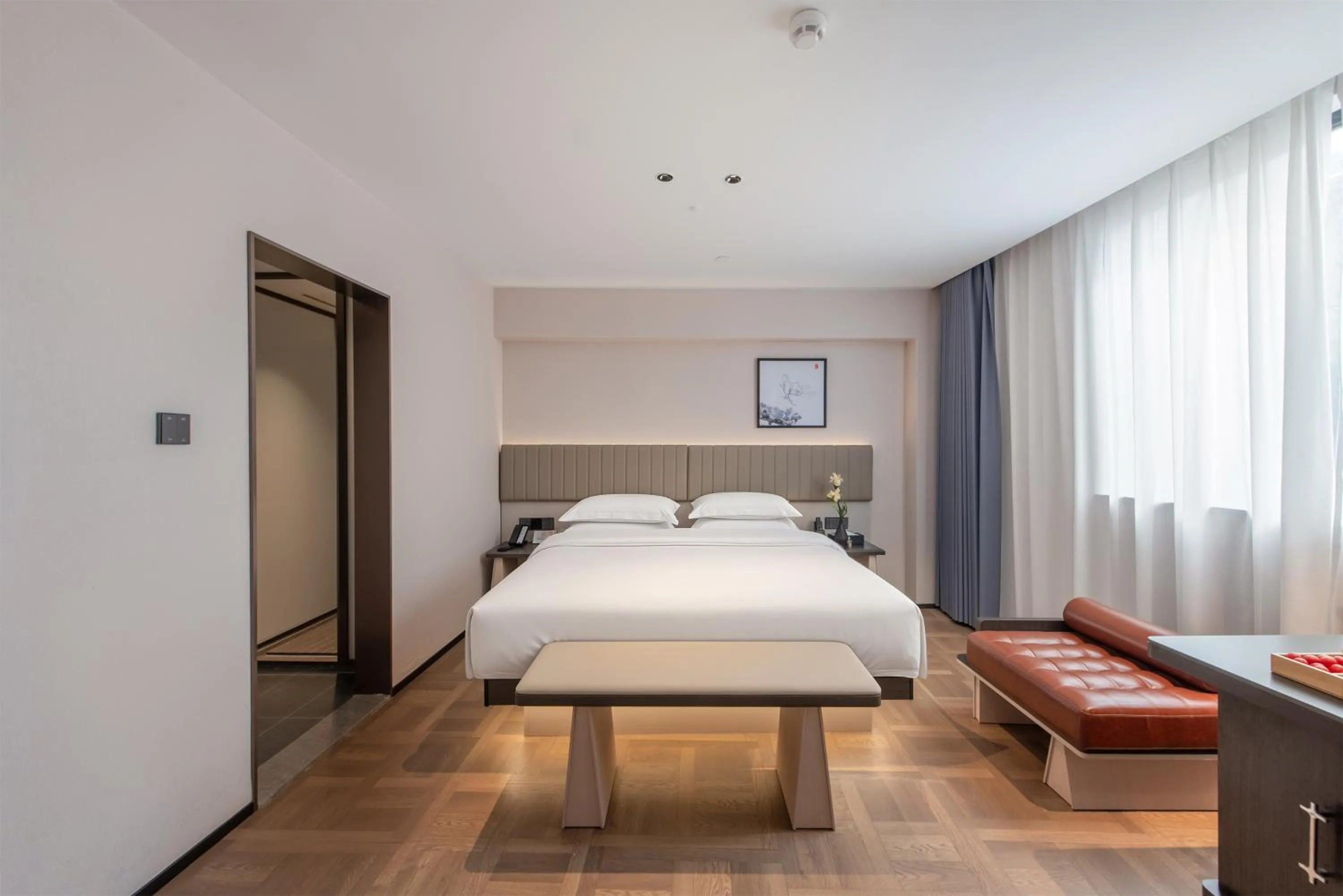 Bedroom, Bed in Waito Hotel Yuexiu Park Guangzhou