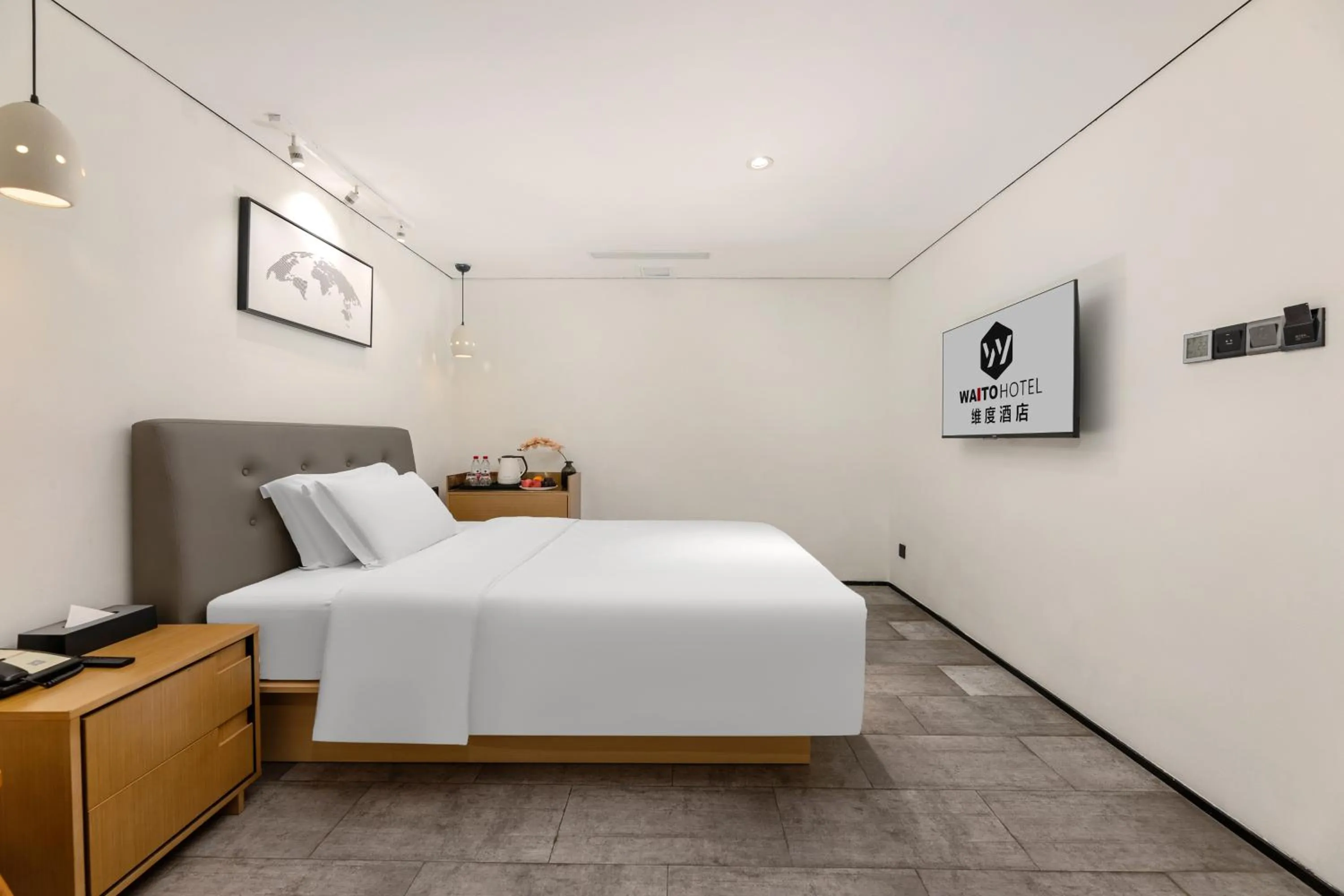 Bedroom, Bed in Waito Hotel Yuexiu Park Guangzhou