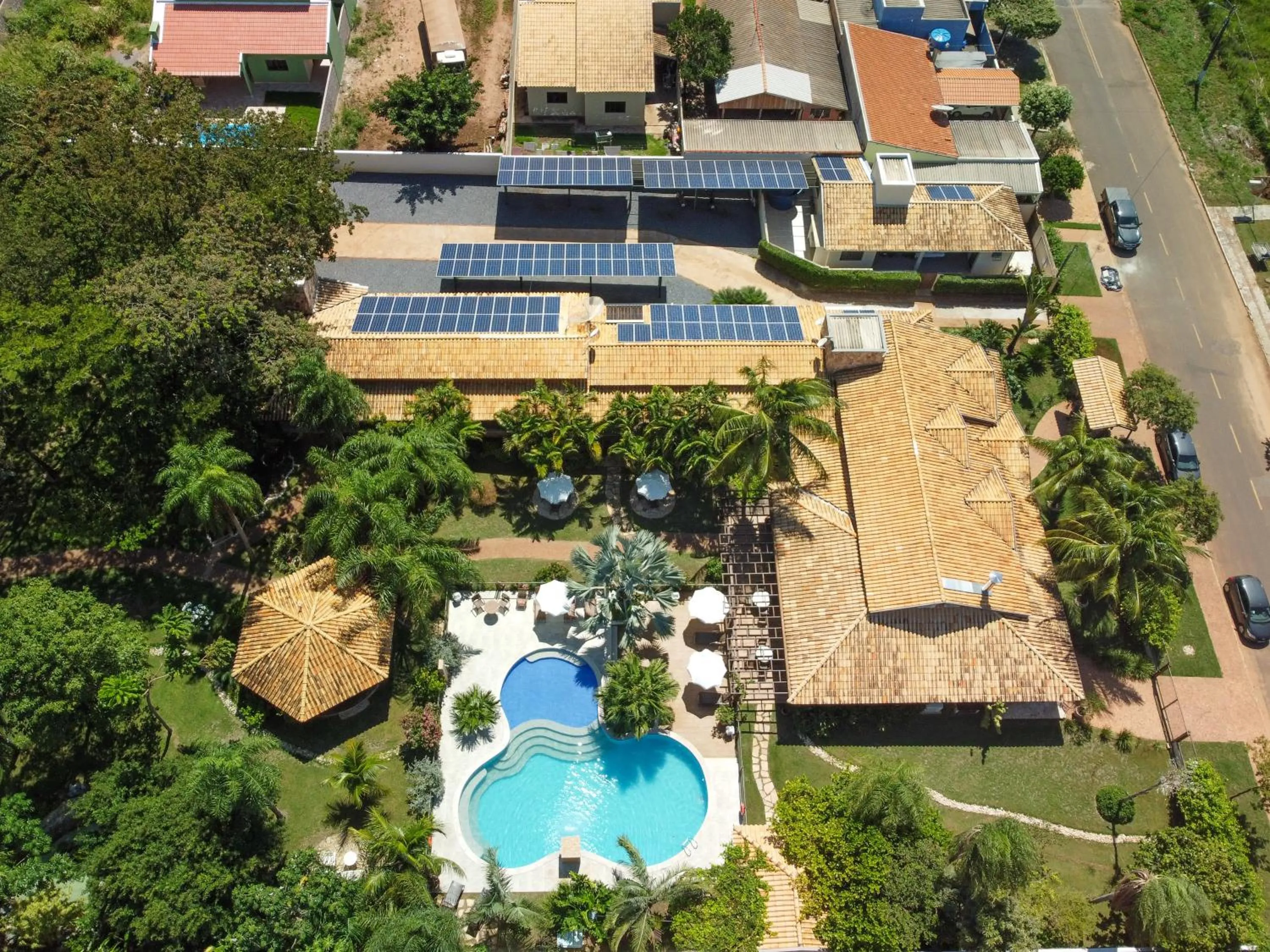 Bird's eye view in Pousada Surucuá - Bonito MS