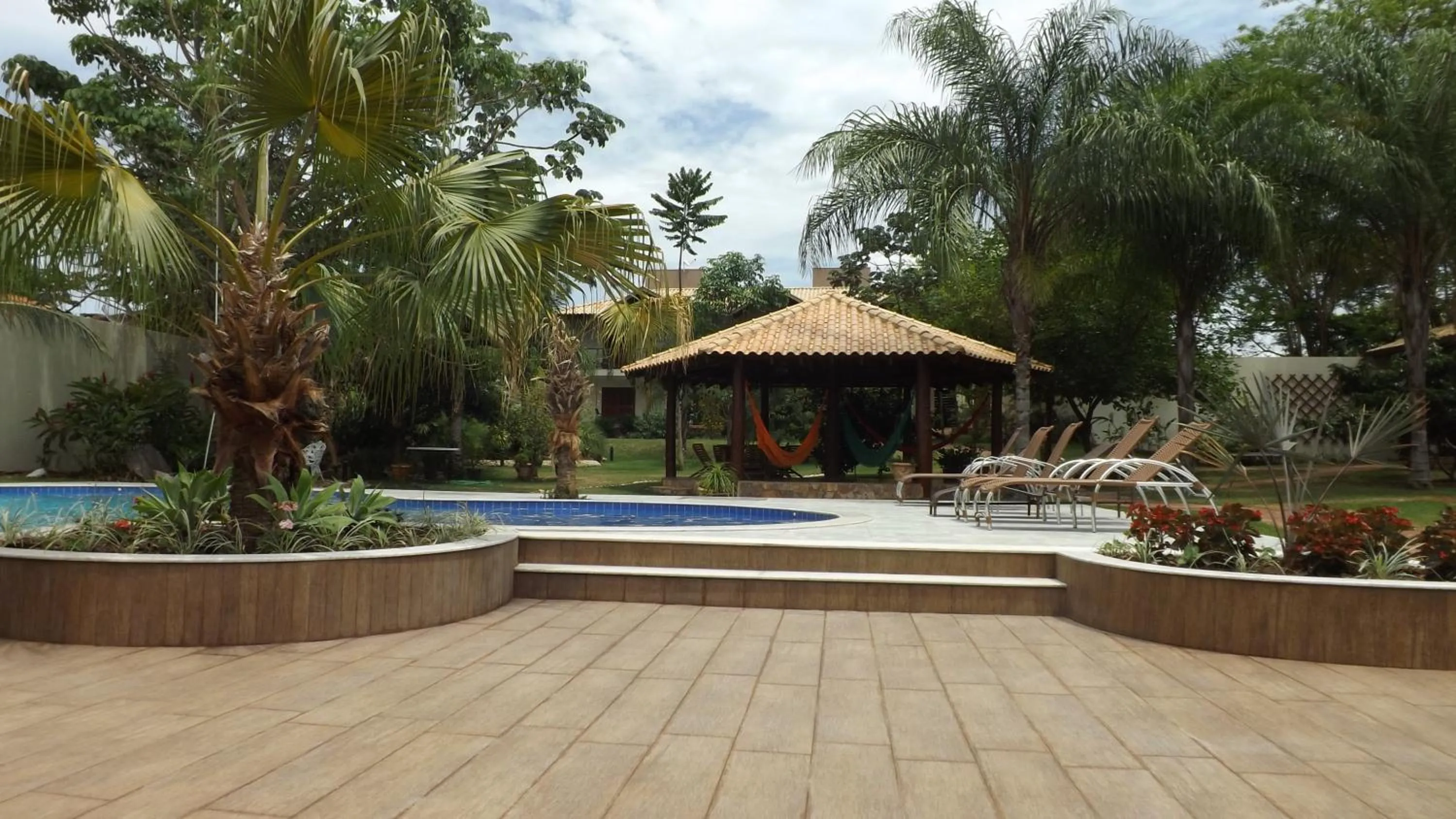 Garden in Pousada Surucuá - Bonito MS