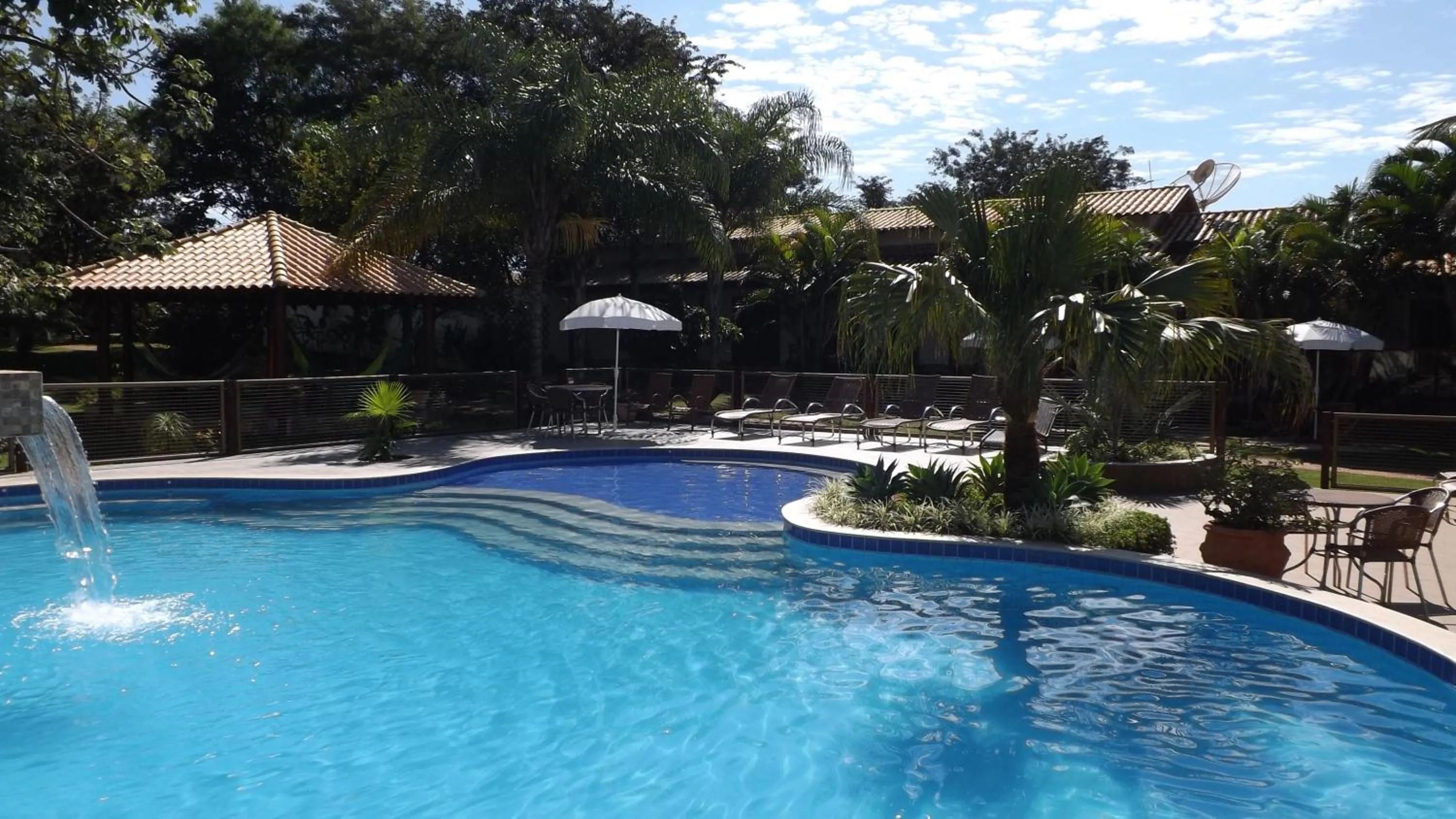 Pool view in Pousada Surucuá - Bonito MS