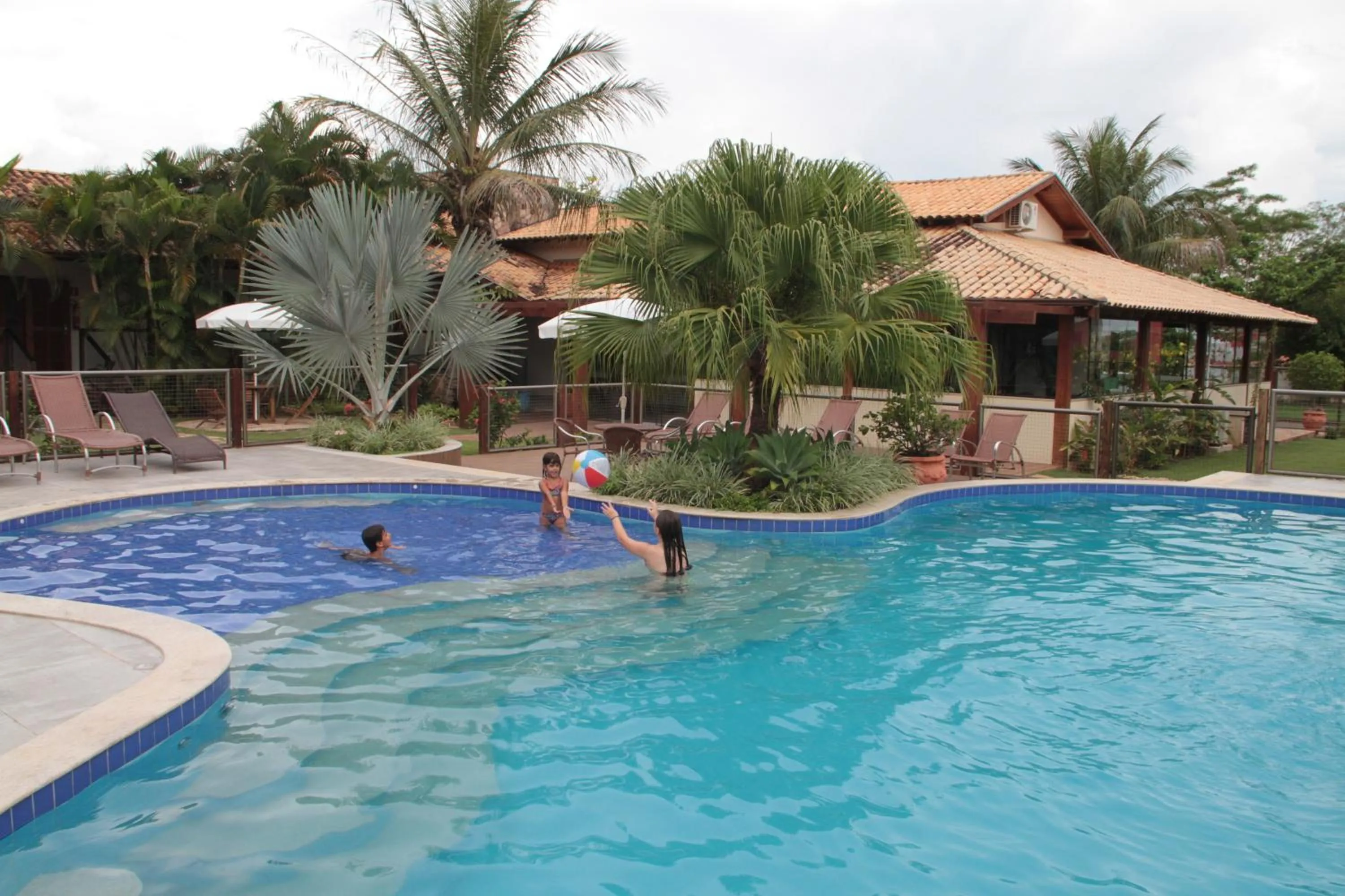 Swimming pool in Pousada Surucuá - Bonito MS