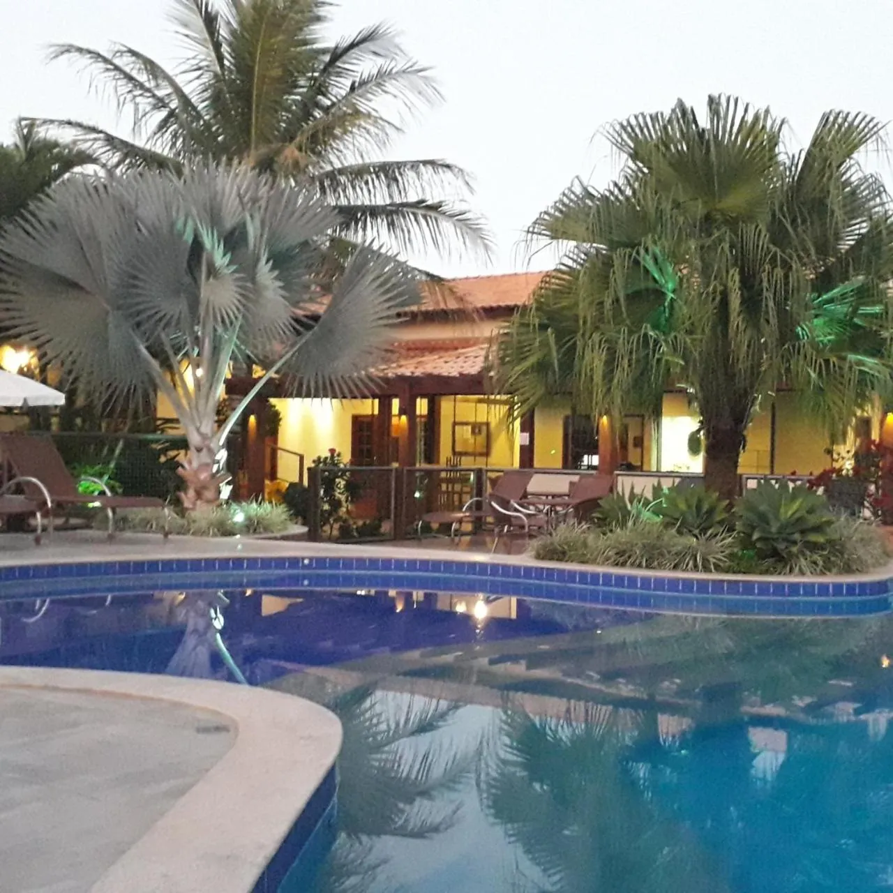 Swimming pool in Pousada Surucuá - Bonito MS