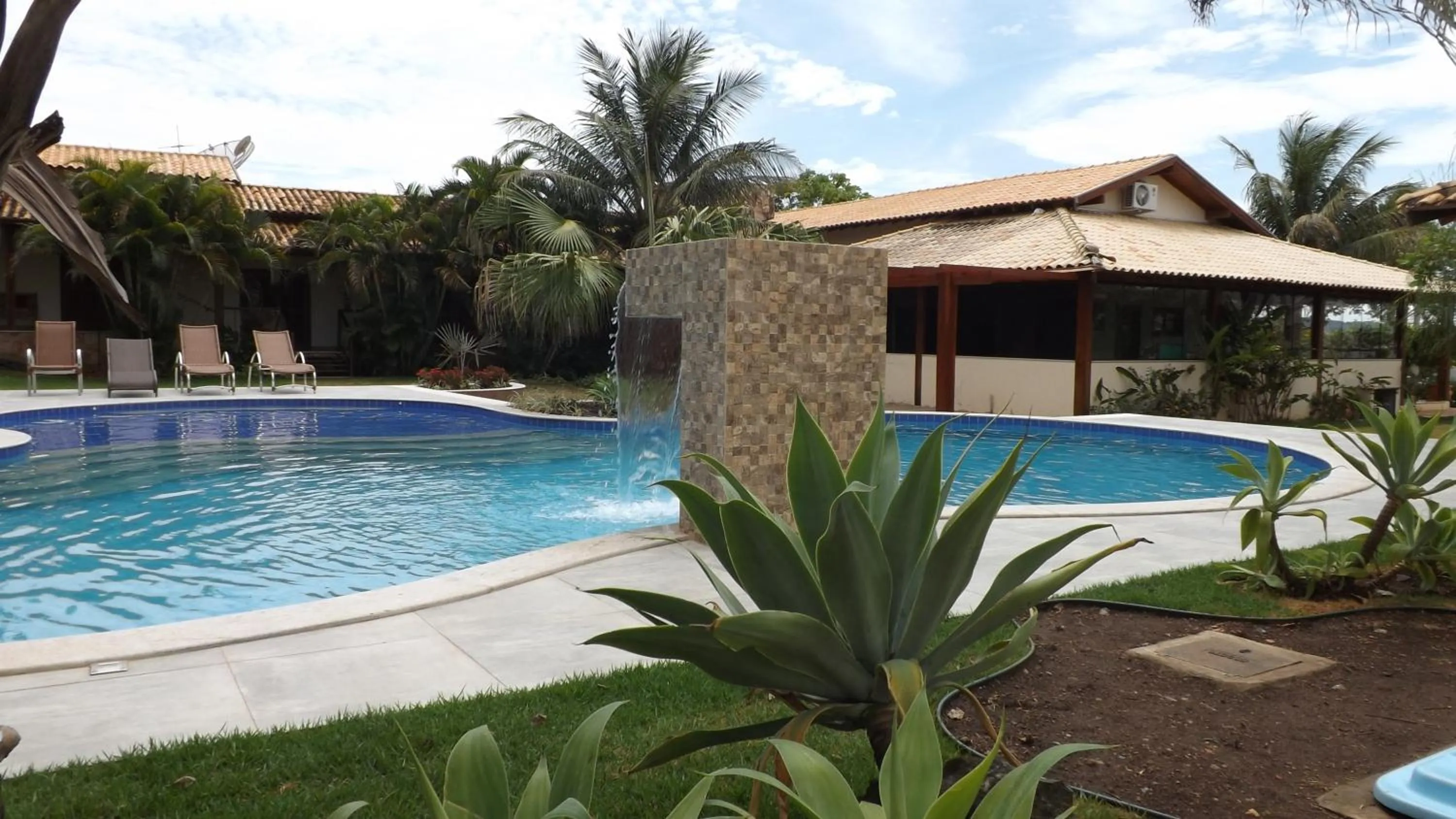 Swimming pool in Pousada Surucuá - Bonito MS