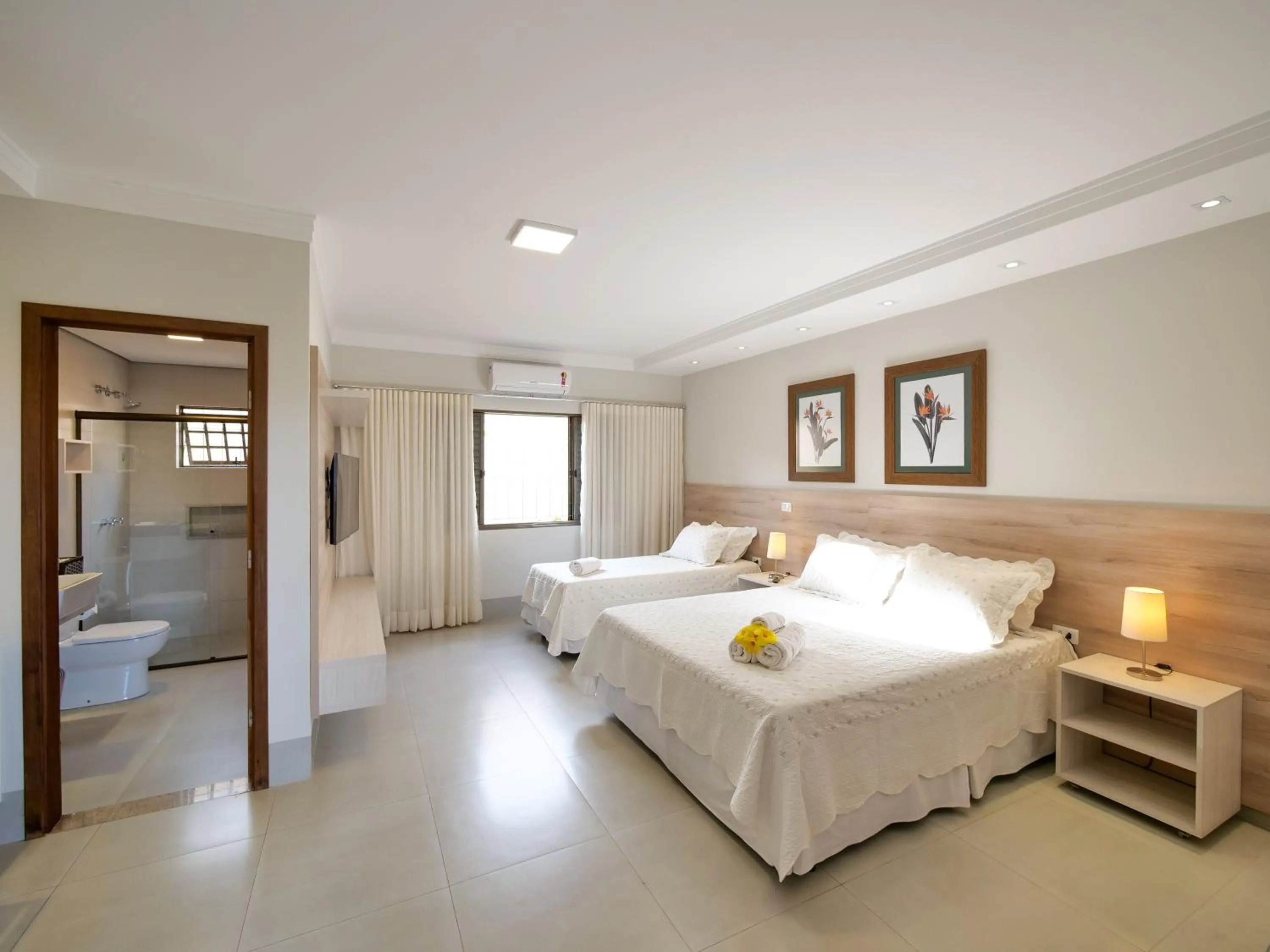 Bed in Pousada Surucuá - Bonito MS