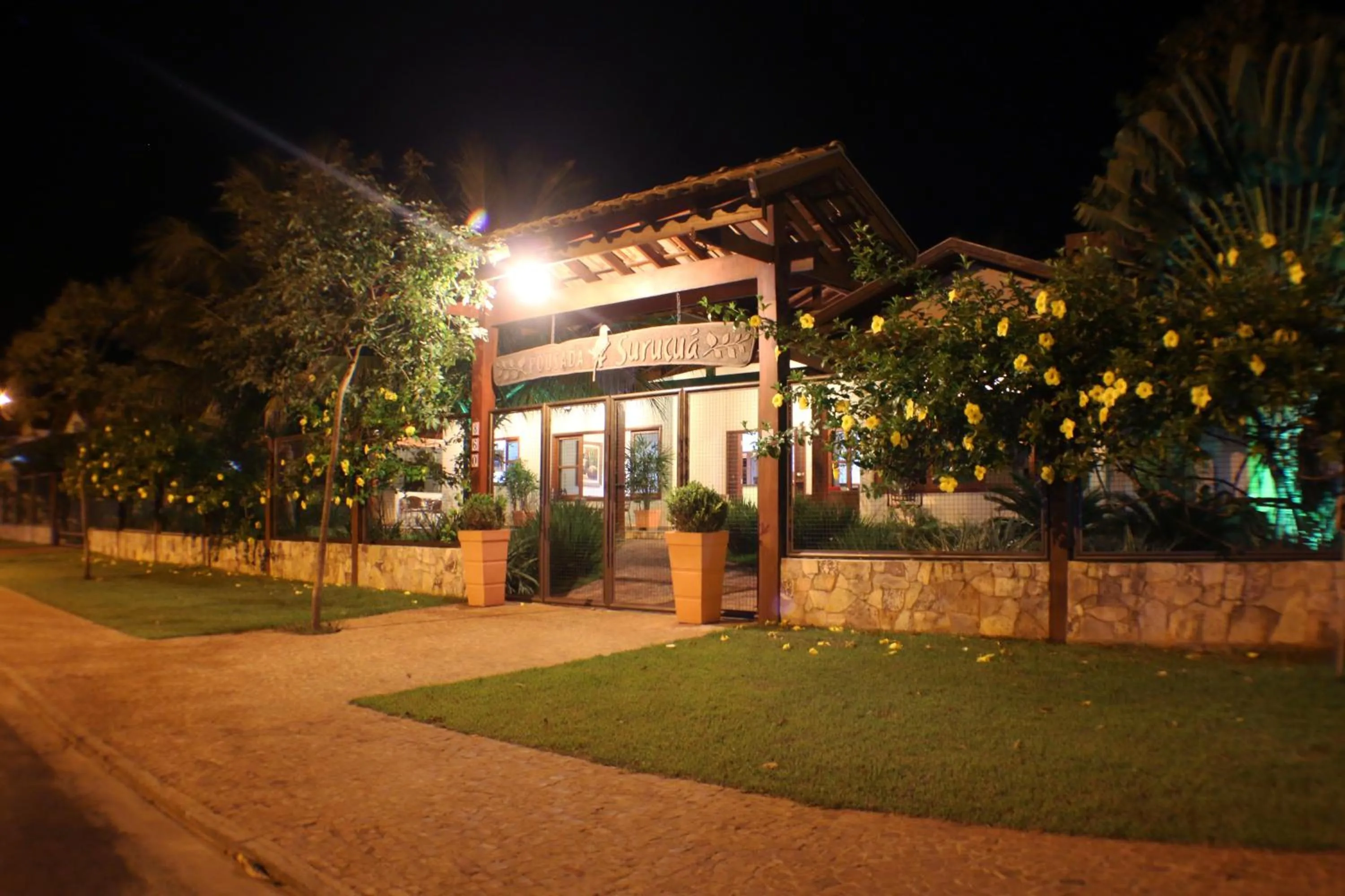 Facade/entrance in Pousada Surucuá - Bonito MS