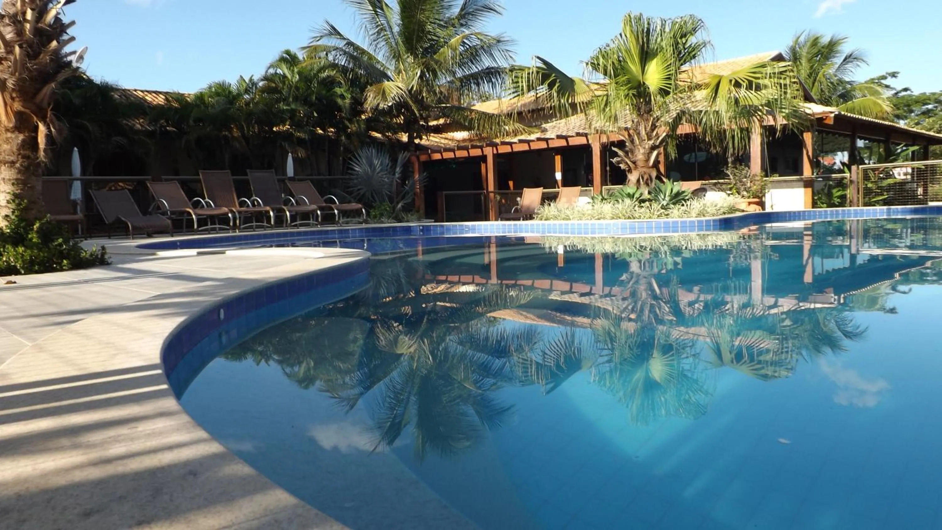 Swimming pool in Pousada Surucuá - Bonito MS