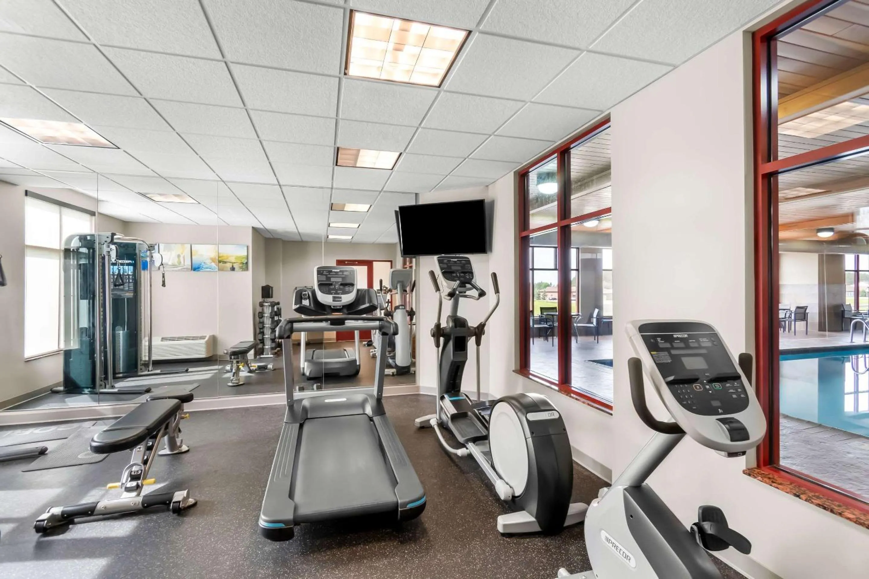 Fitness centre/facilities in Comfort Inn & Suites Mountain Iron and Virginia