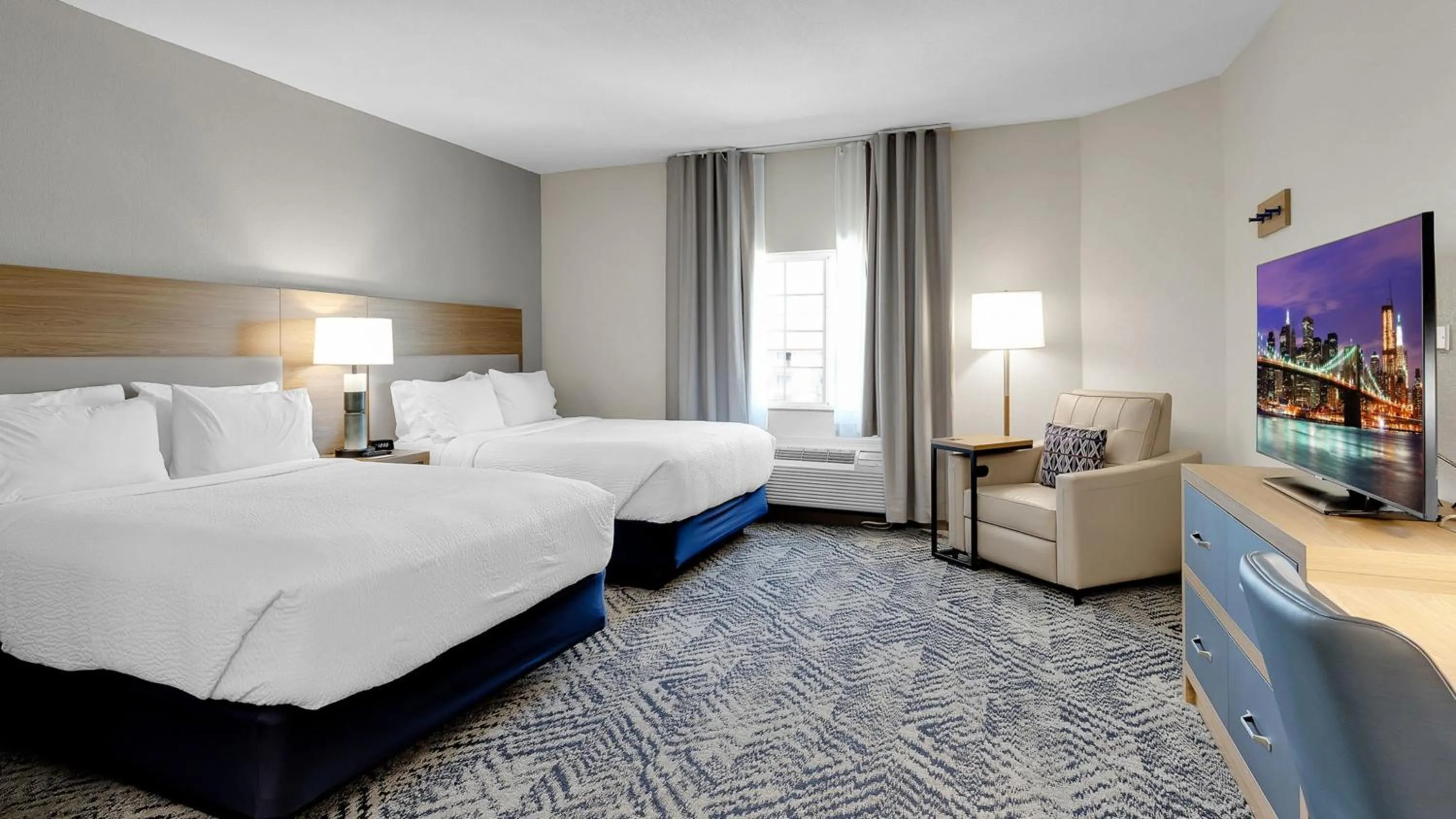 Photo of the whole room, Bed in Candlewood Suites San Antonio Downtown by IHG