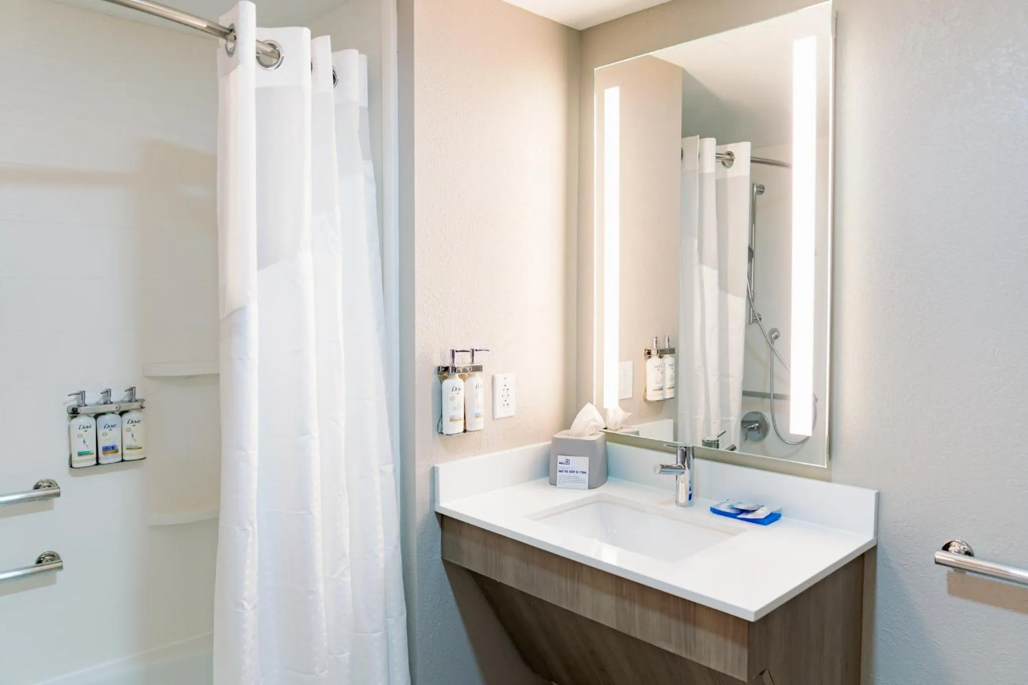 Bathroom in Holiday Inn Express Hotel Raleigh Southwest by IHG