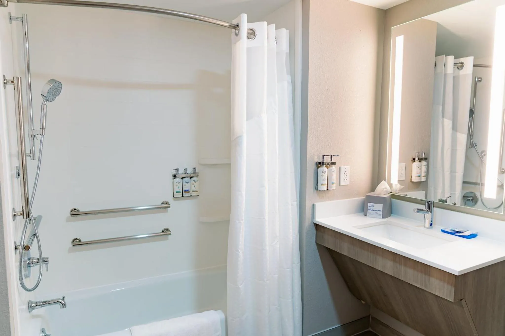 Bathroom in Holiday Inn Express Hotel Raleigh Southwest by IHG