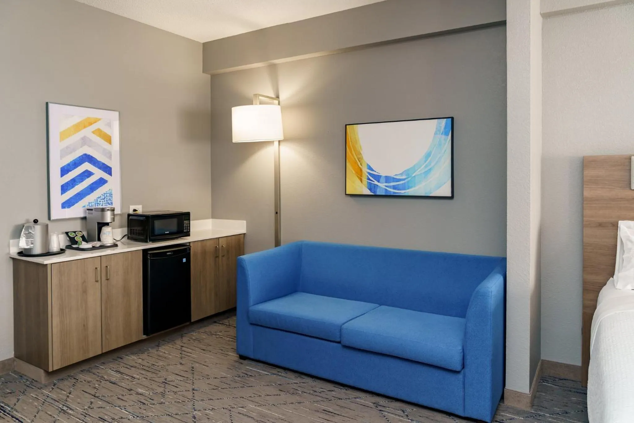 Bedroom in Holiday Inn Express Hotel Raleigh Southwest by IHG