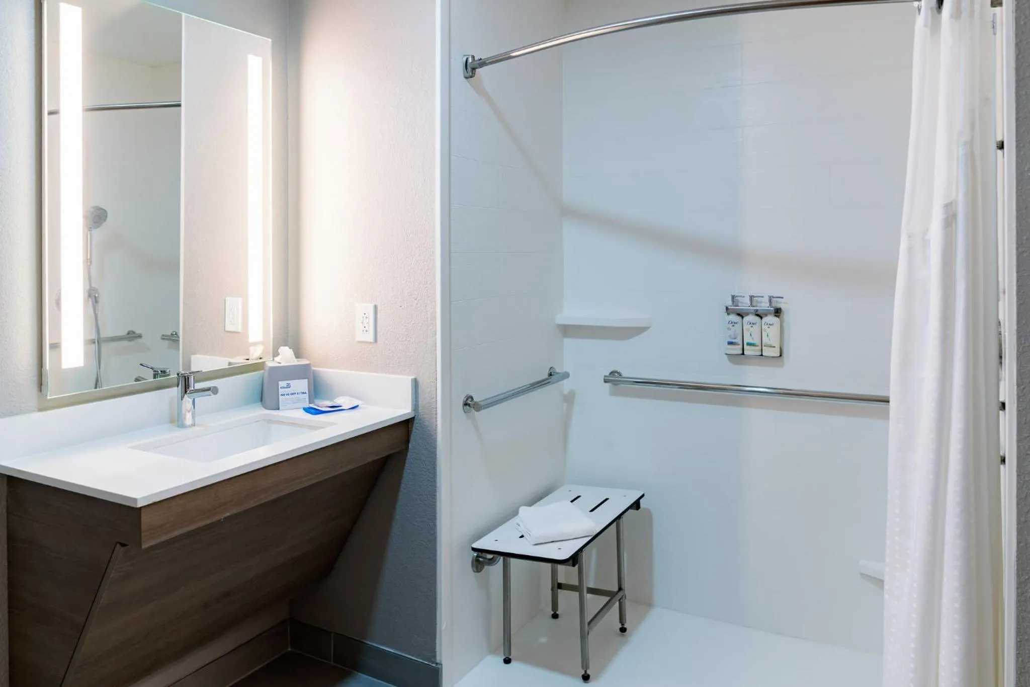 Bathroom in Holiday Inn Express Hotel Raleigh Southwest by IHG