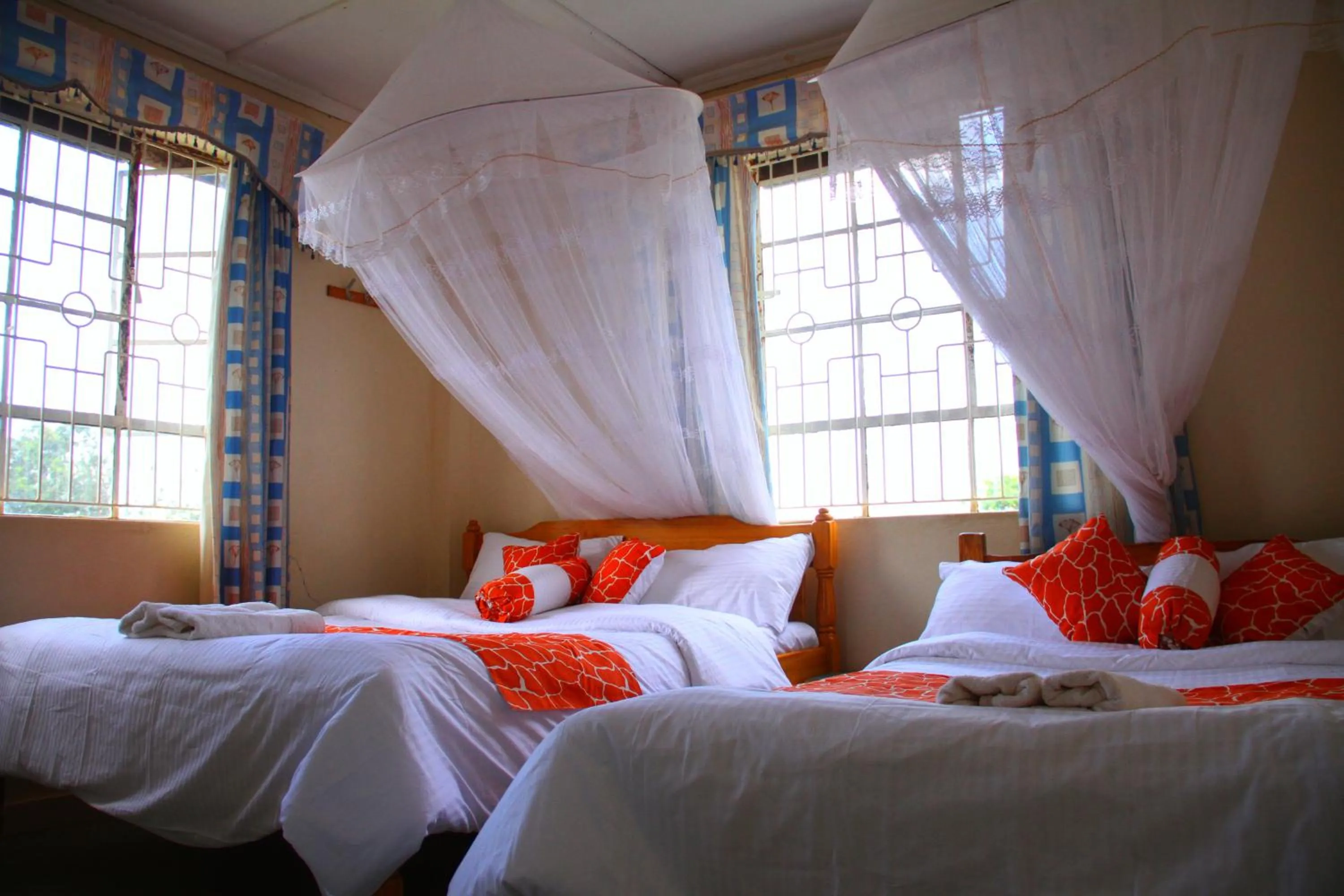 Bed in Sheywe Hotel Kakamega