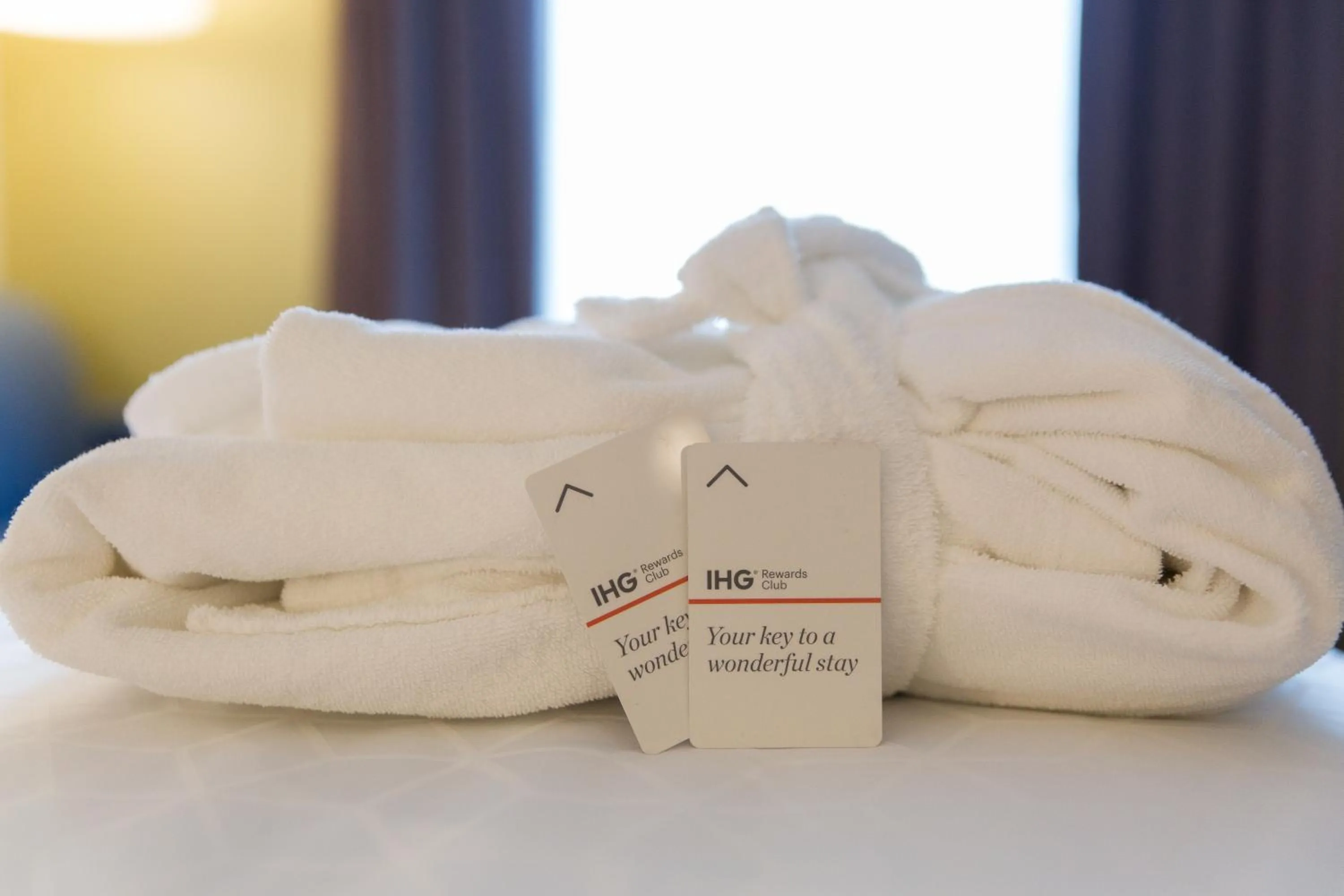 towels in Holiday Inn Express Brampton by IHG
