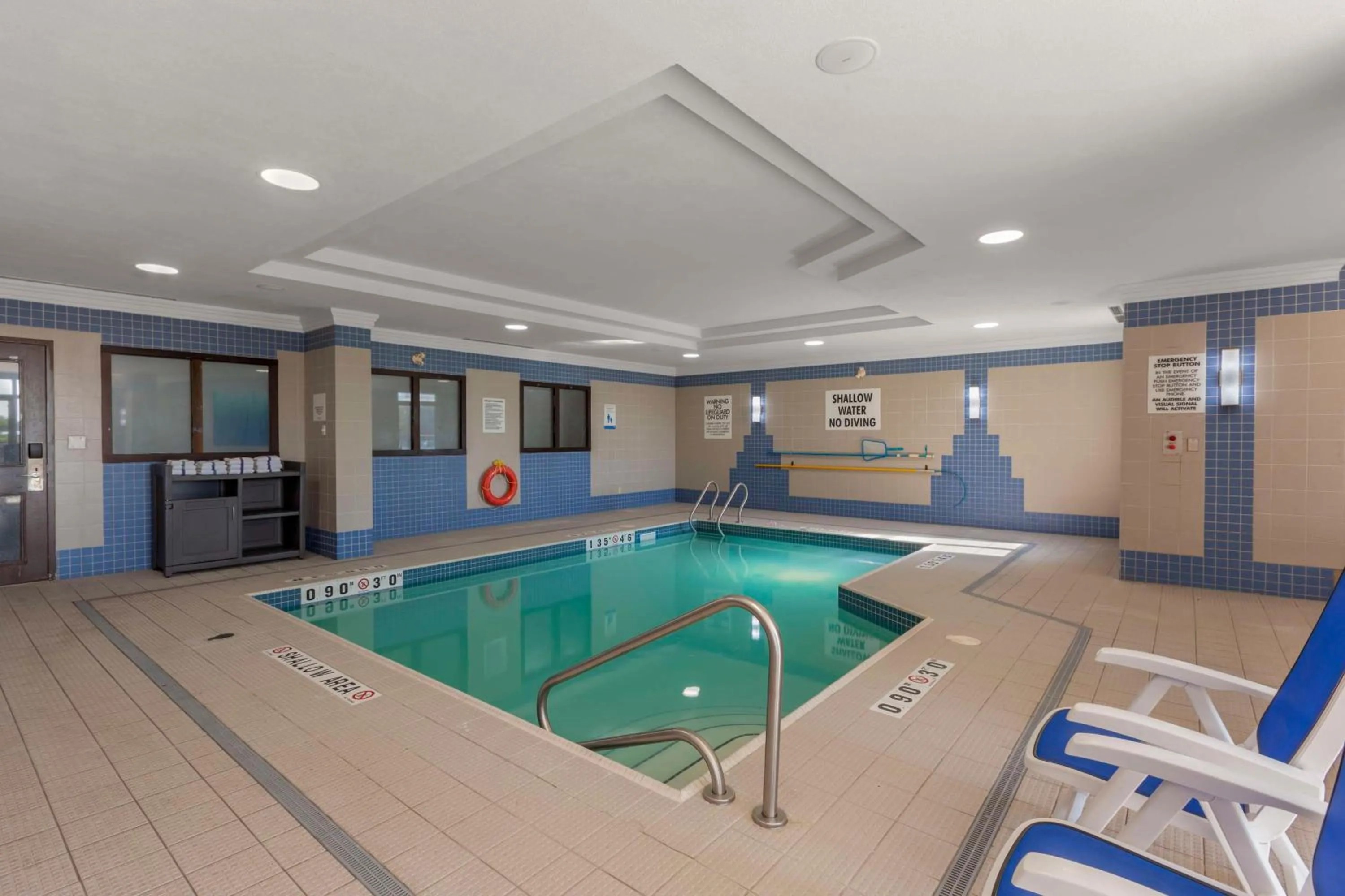 Pool view in Executive Residency by Best Western Toronto-Mississauga
