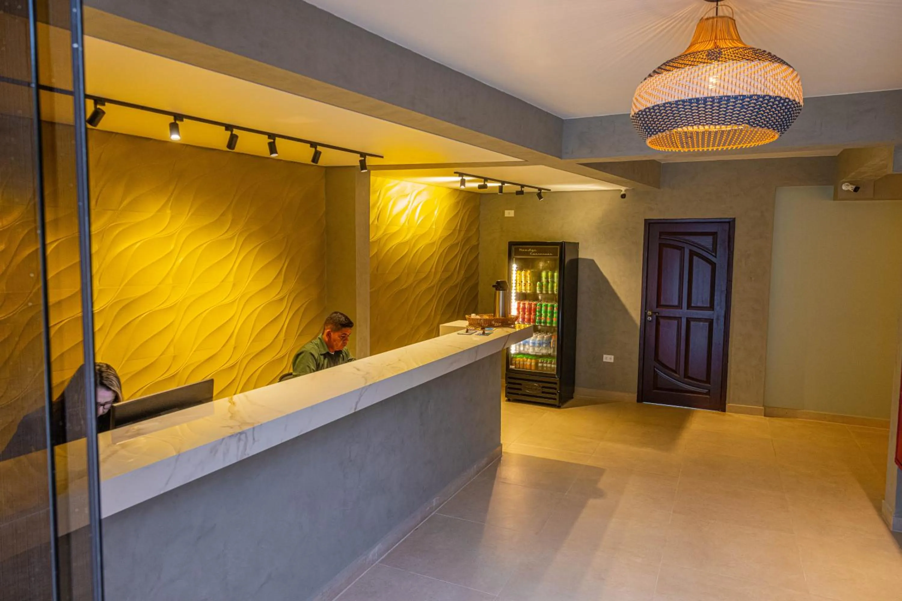 Lobby or reception in Ubatuba Eco Hotel