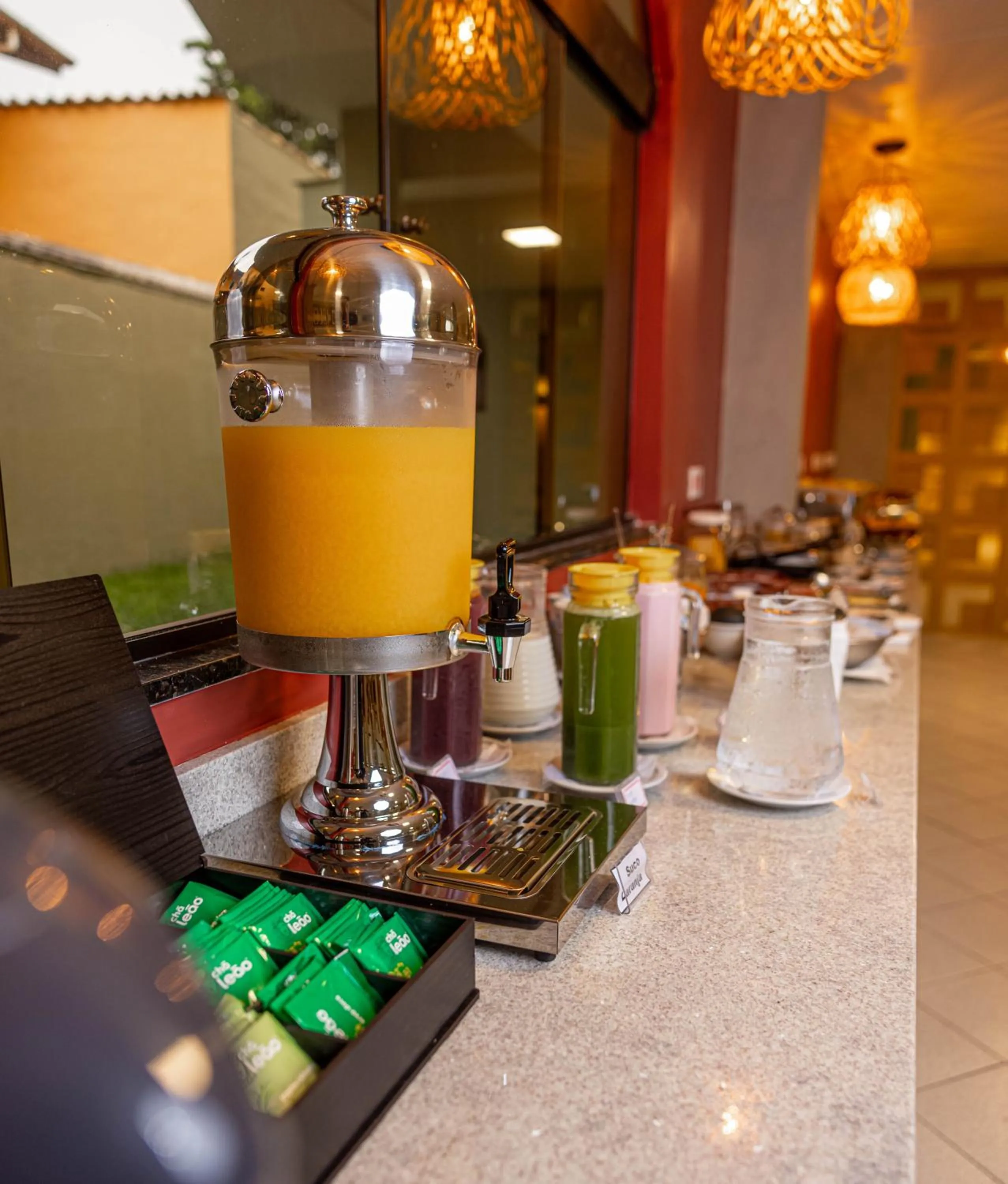 Continental breakfast in Ubatuba Eco Hotel