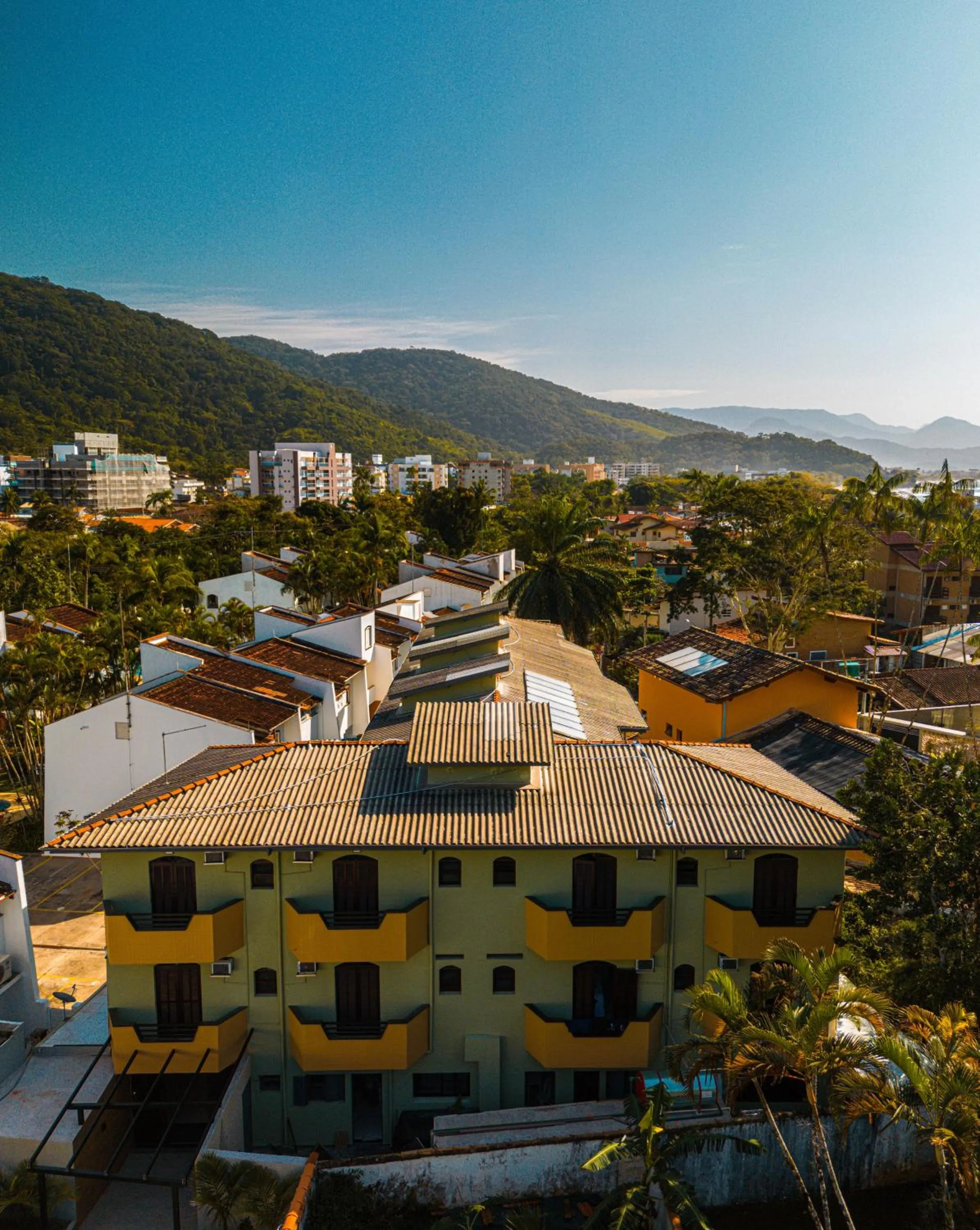 Bird's eye view in Ubatuba Eco Hotel