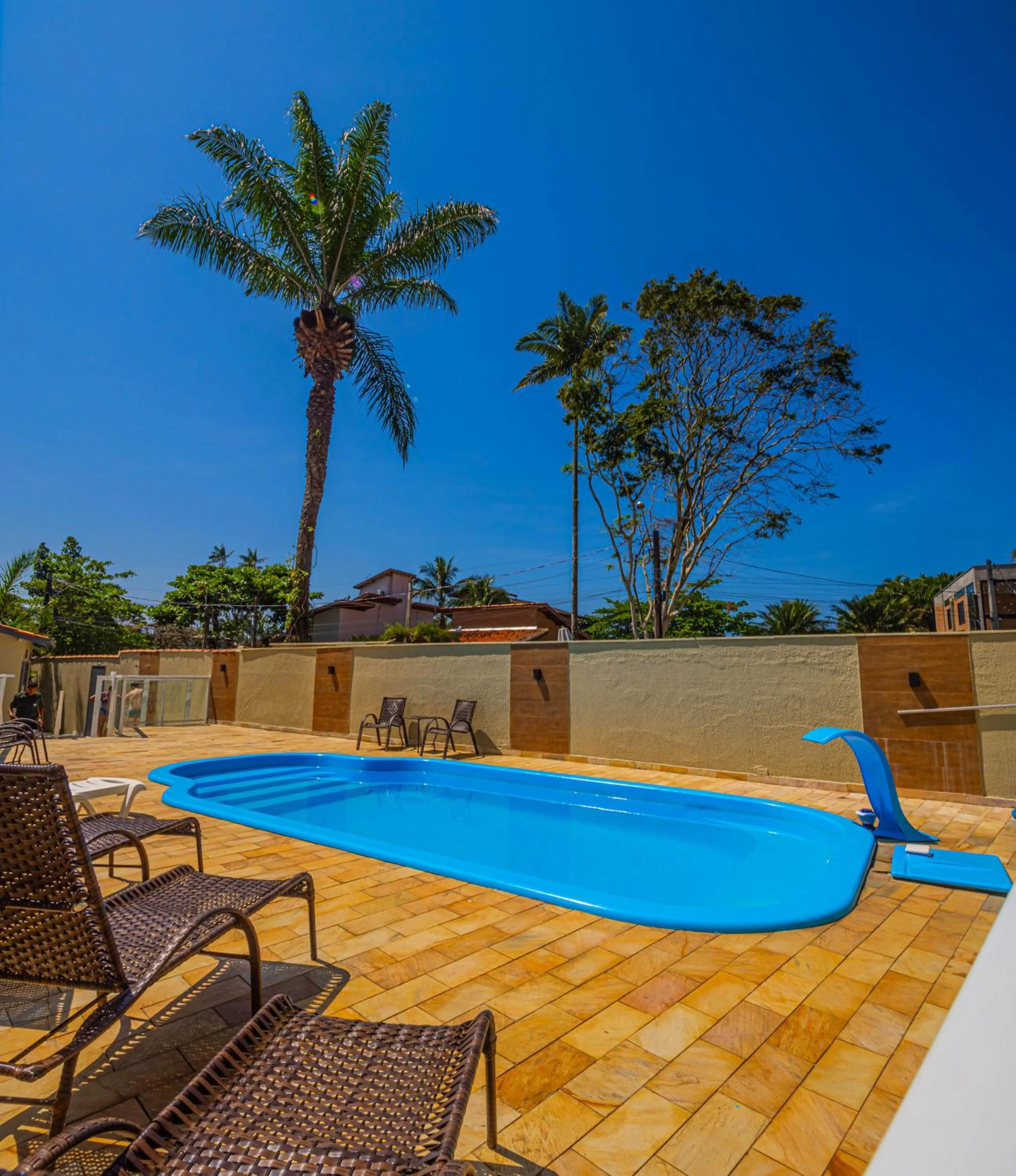 Swimming pool in Ubatuba Eco Hotel