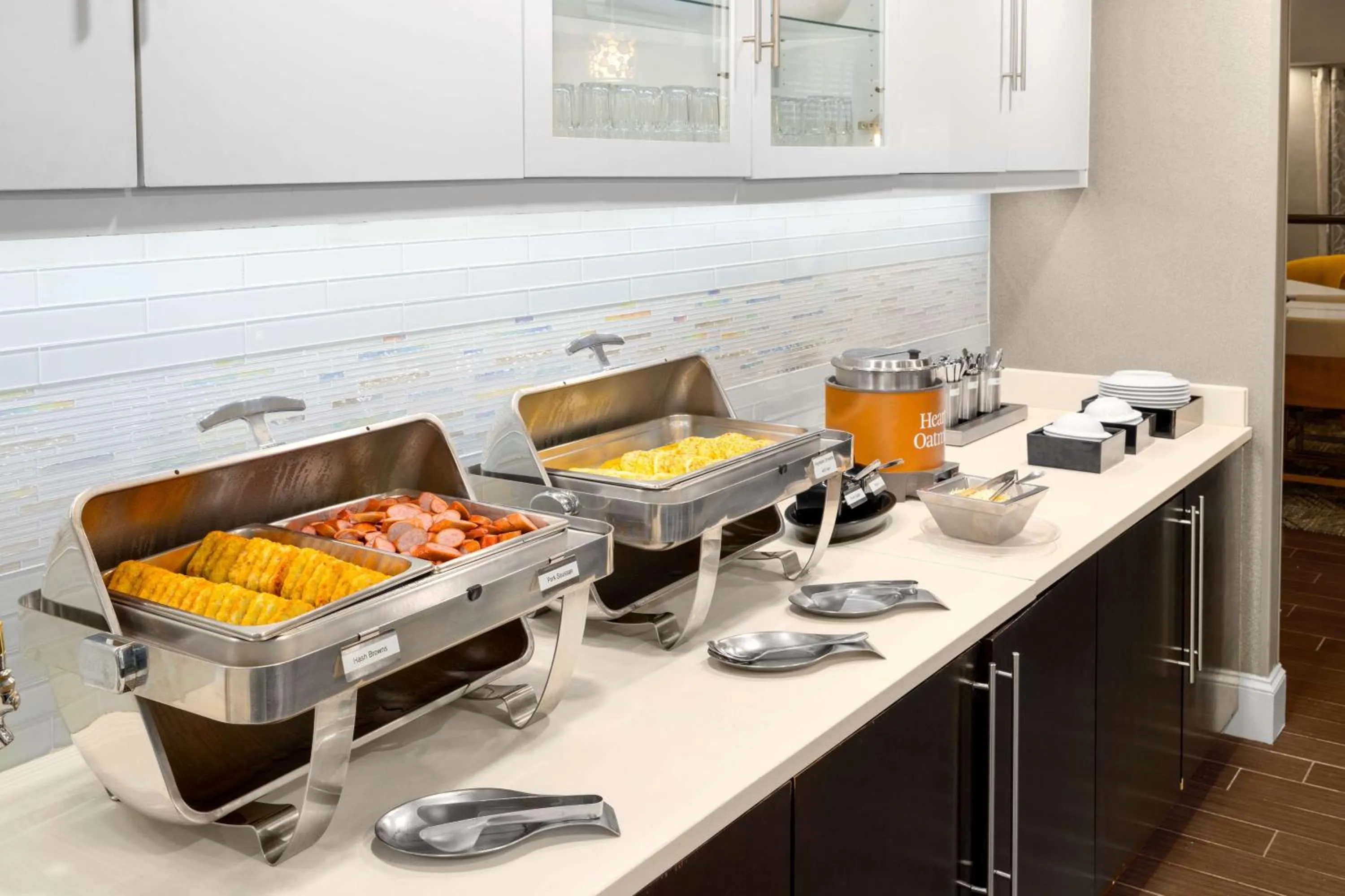 Breakfast in Homewood Suites by Hilton Atlanta-Alpharetta