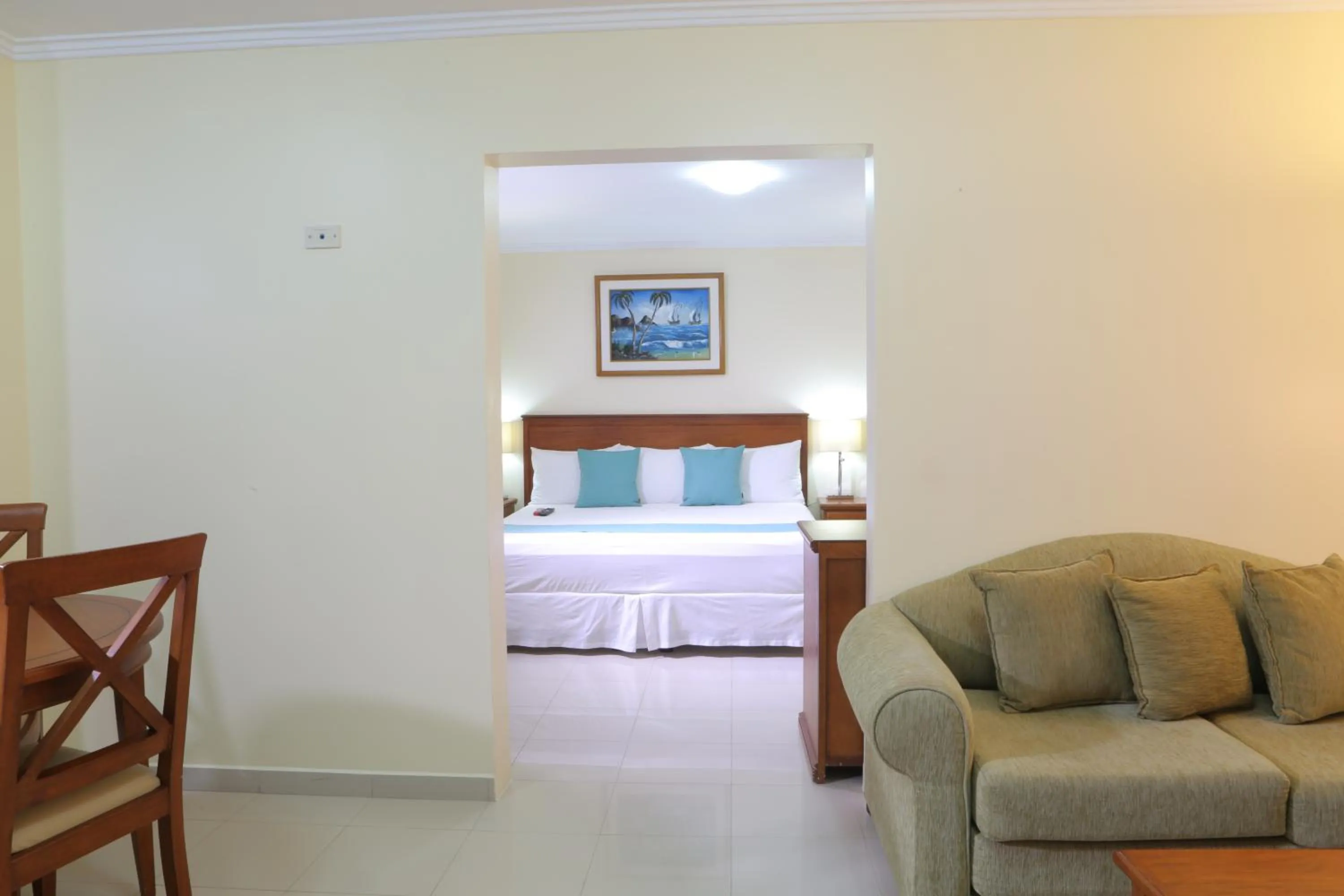 Decorative detail, Bed in Hotel El Marqués