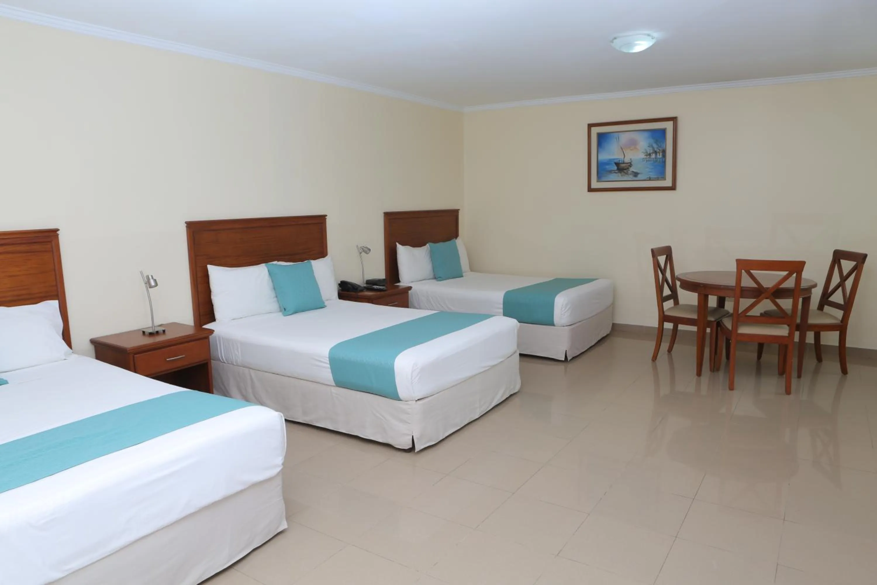 Bed in Hotel El Marqués