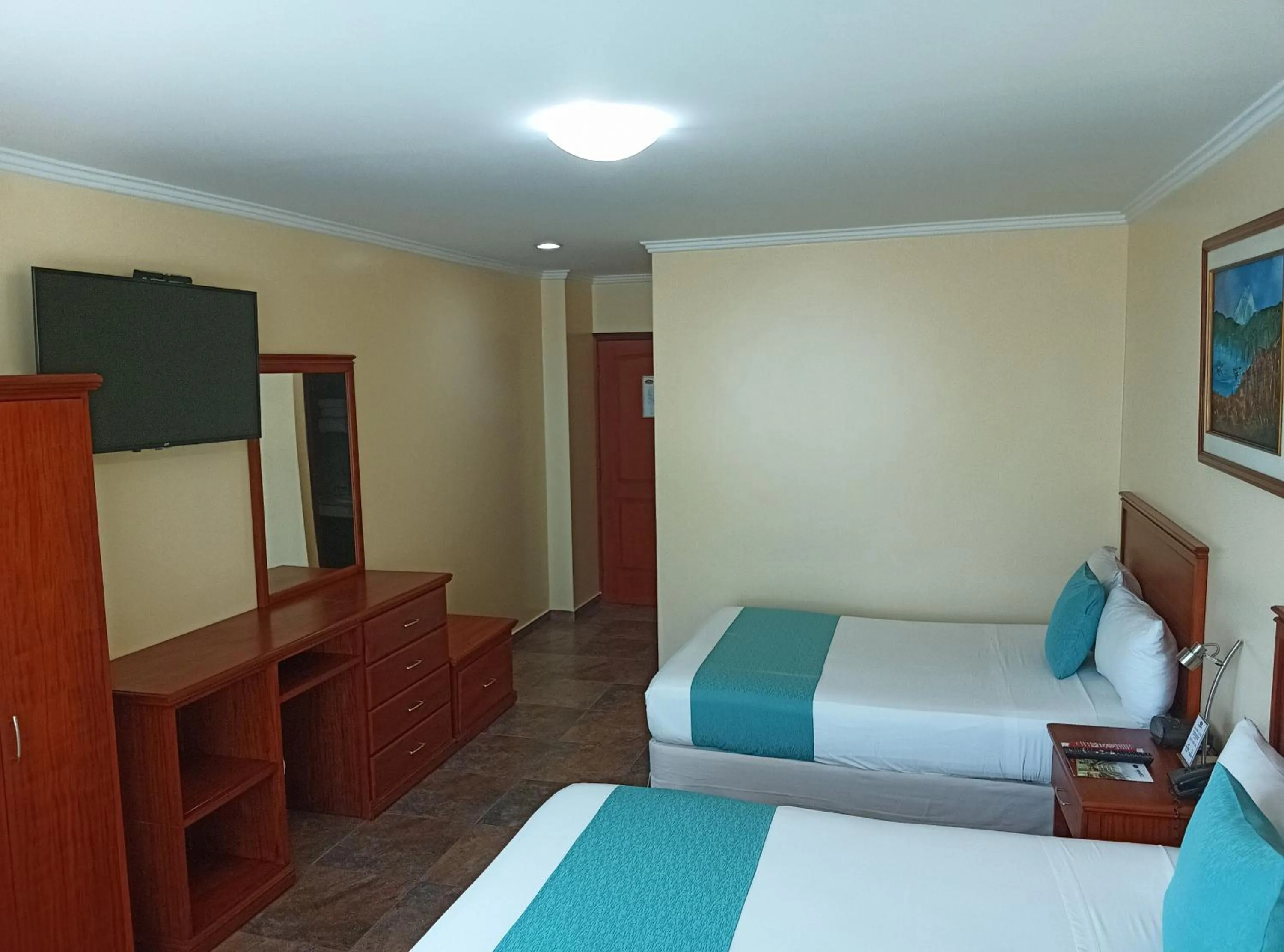 Bed in Hotel El Marqués