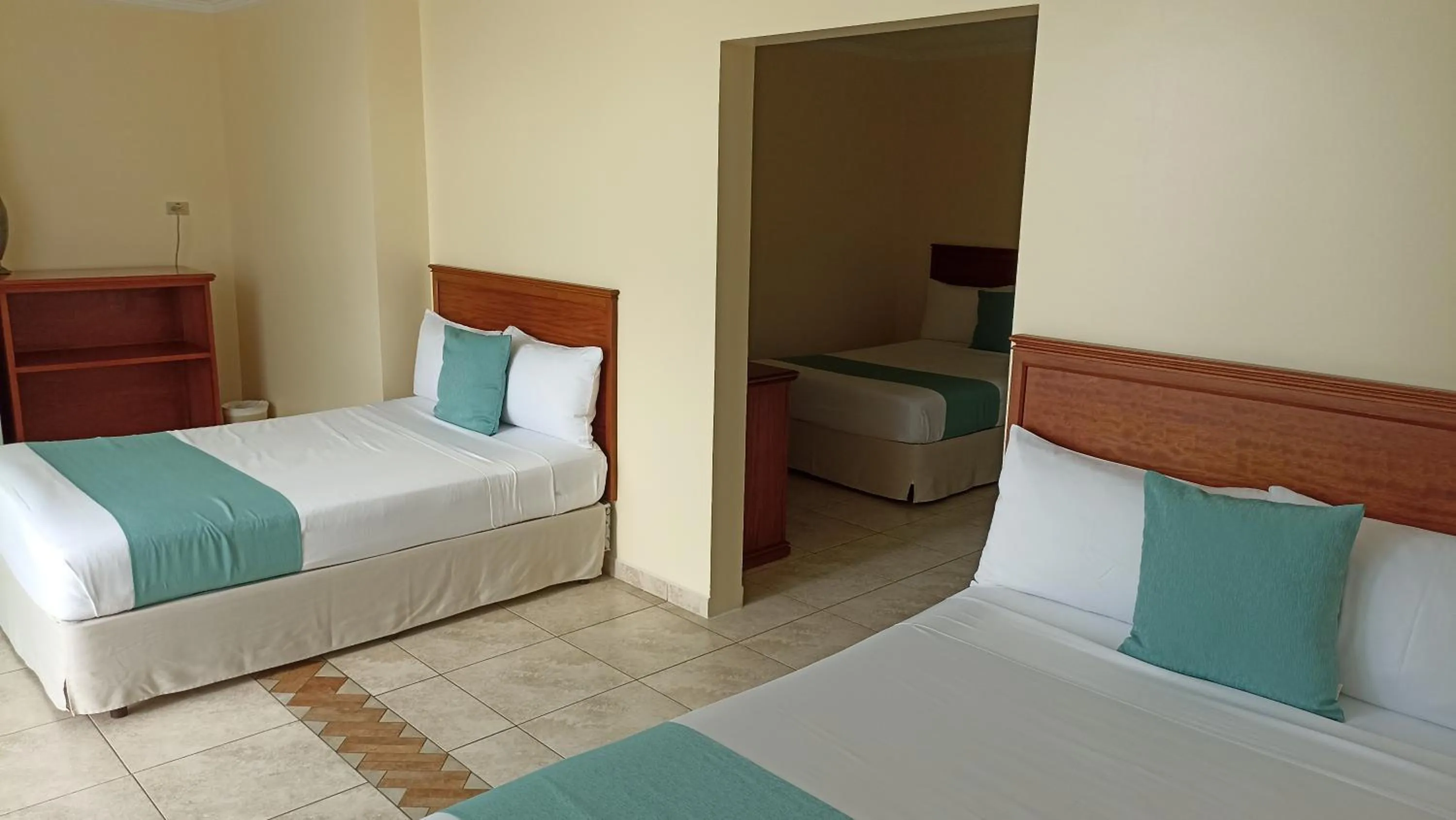 Bed in Hotel El Marqués