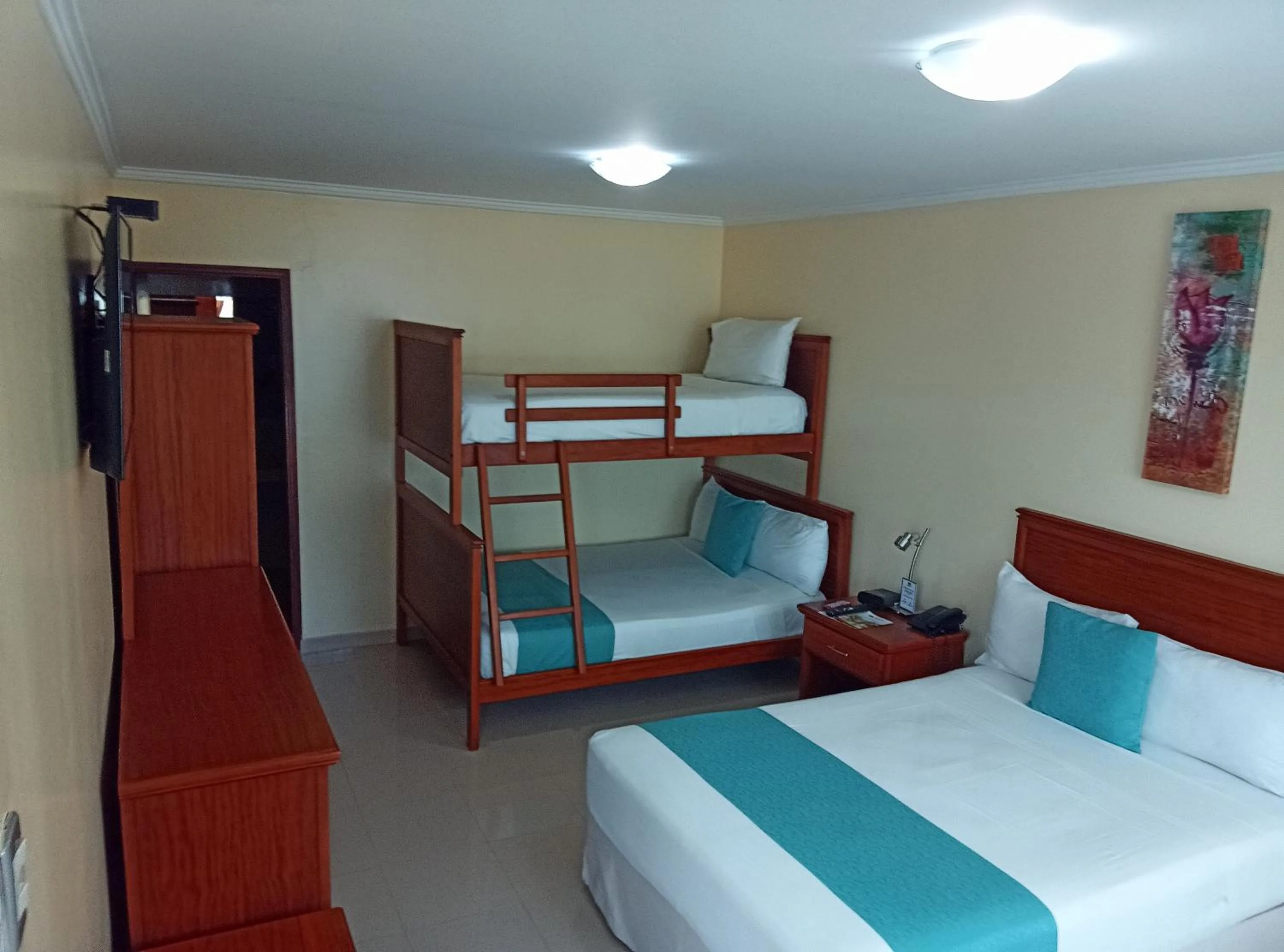 Bed in Hotel El Marqués