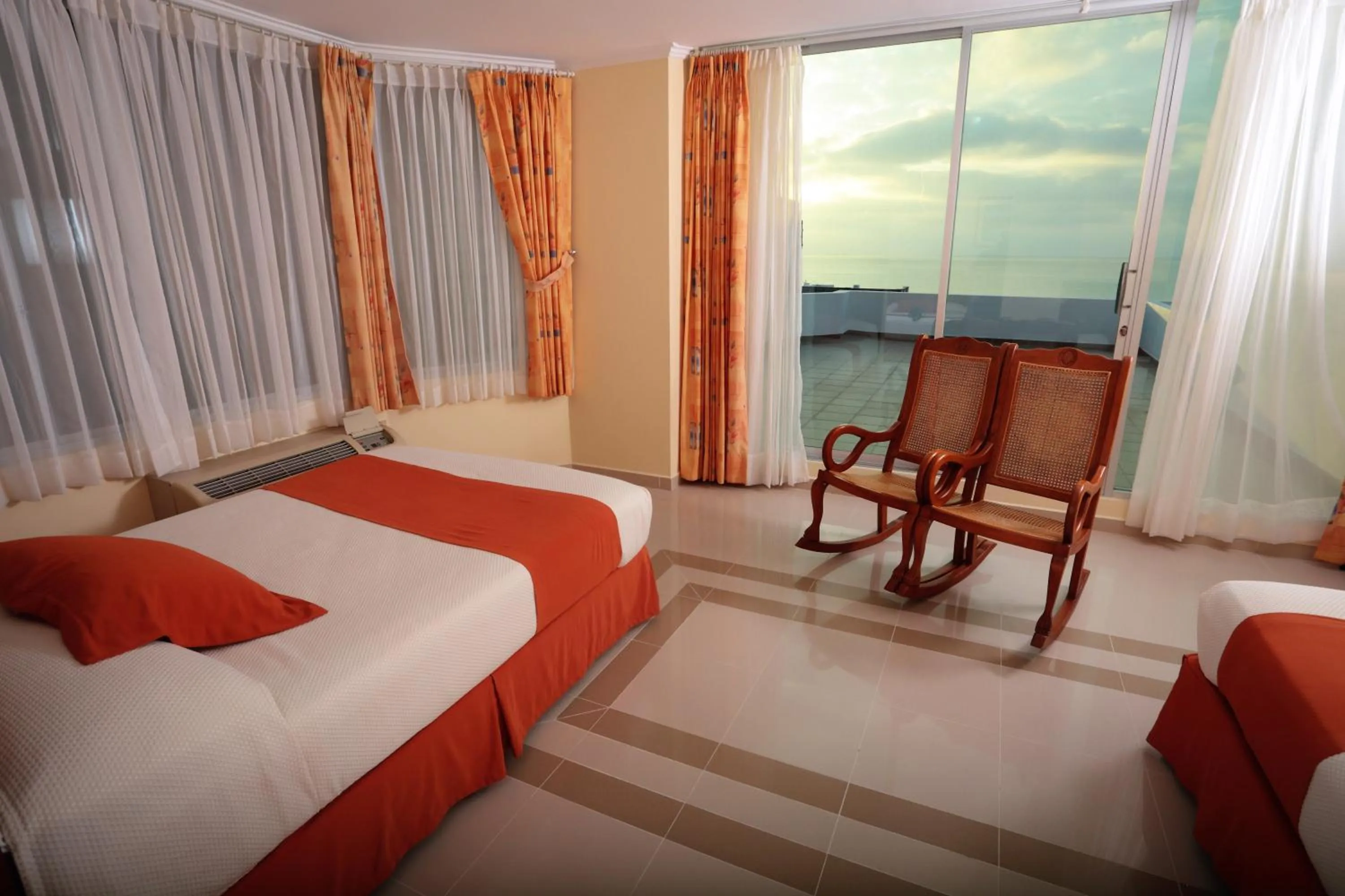 Bed in Hotel El Marqués