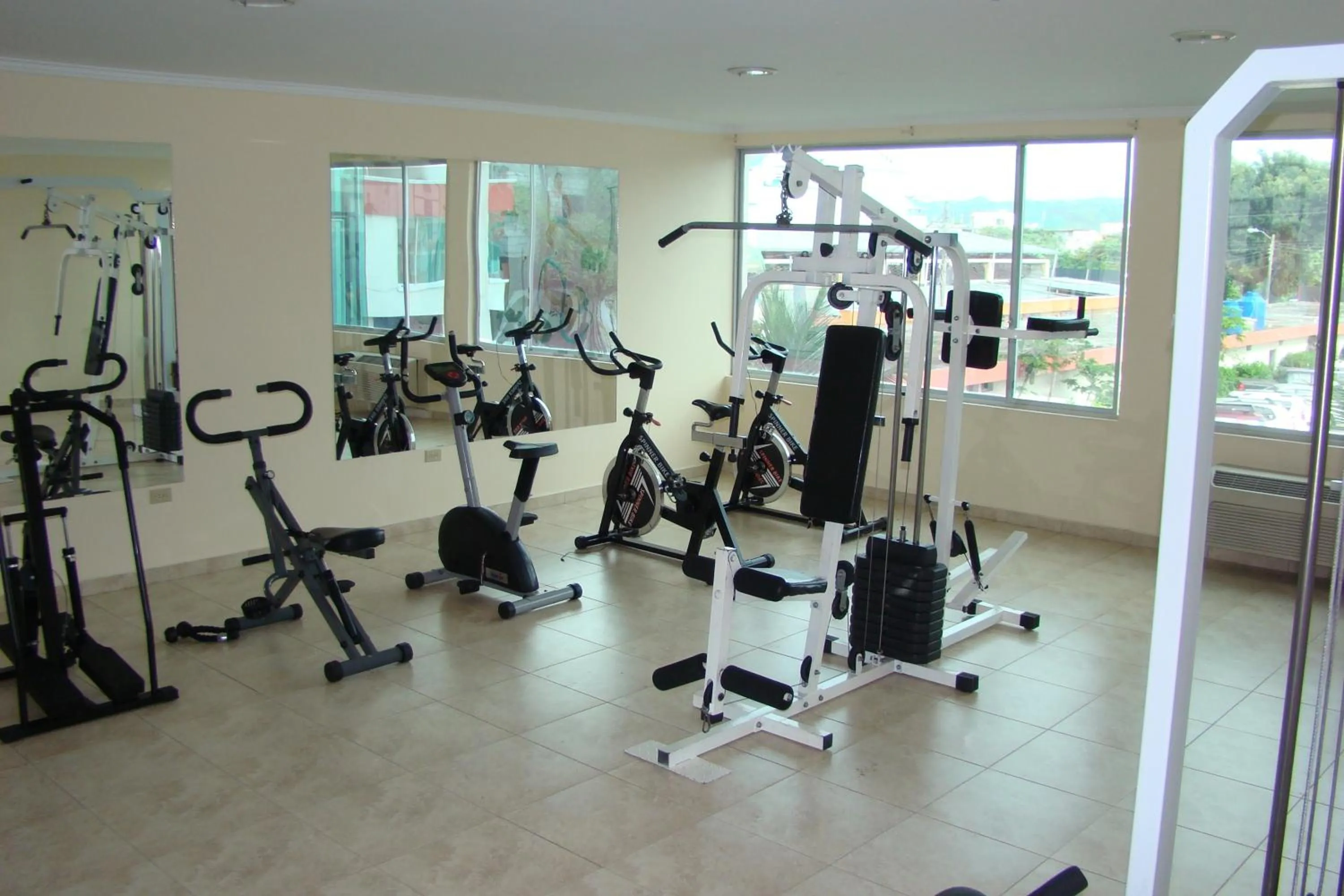 Fitness centre/facilities in Hotel El Marqués
