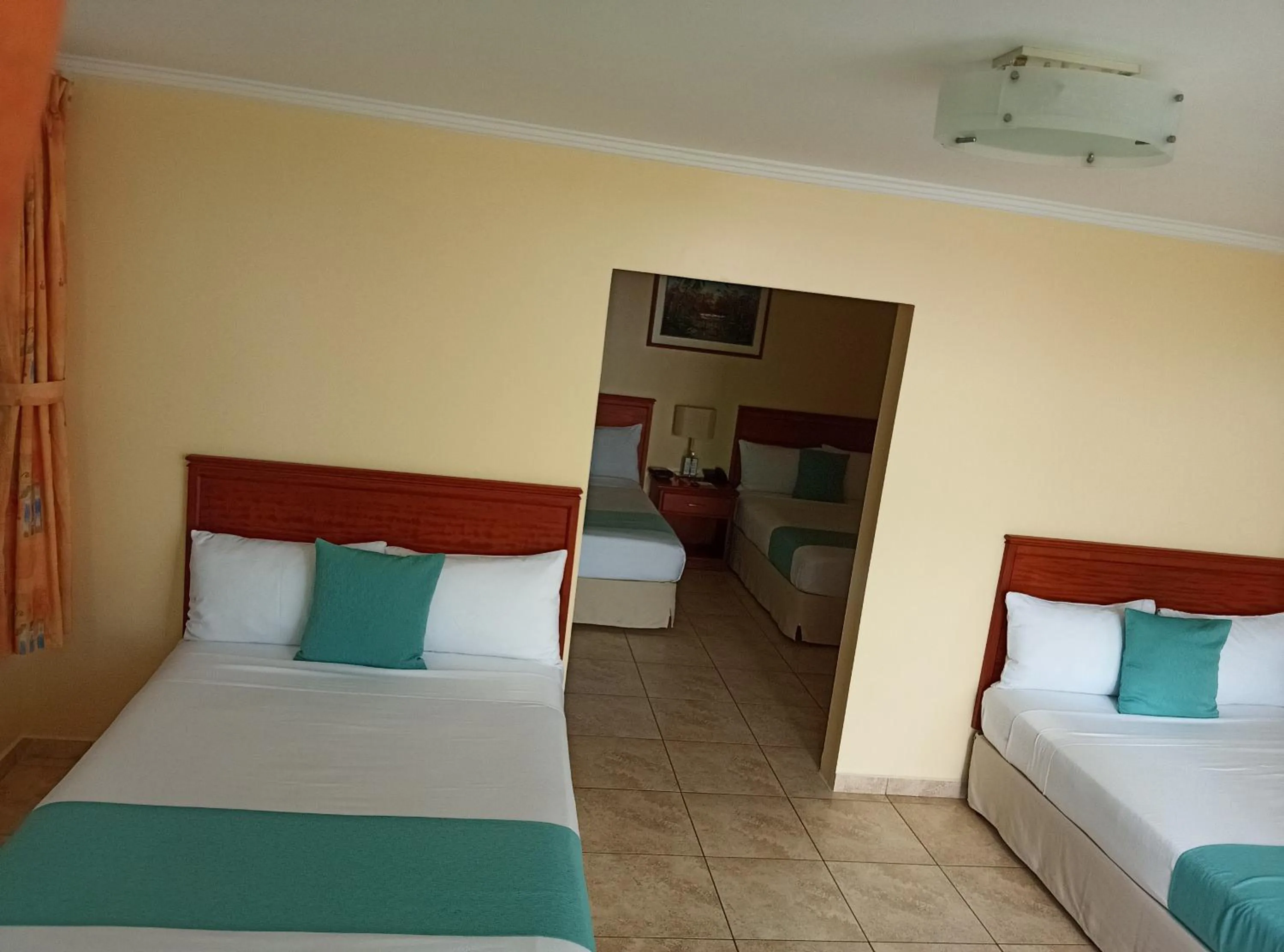 Bed in Hotel El Marqués